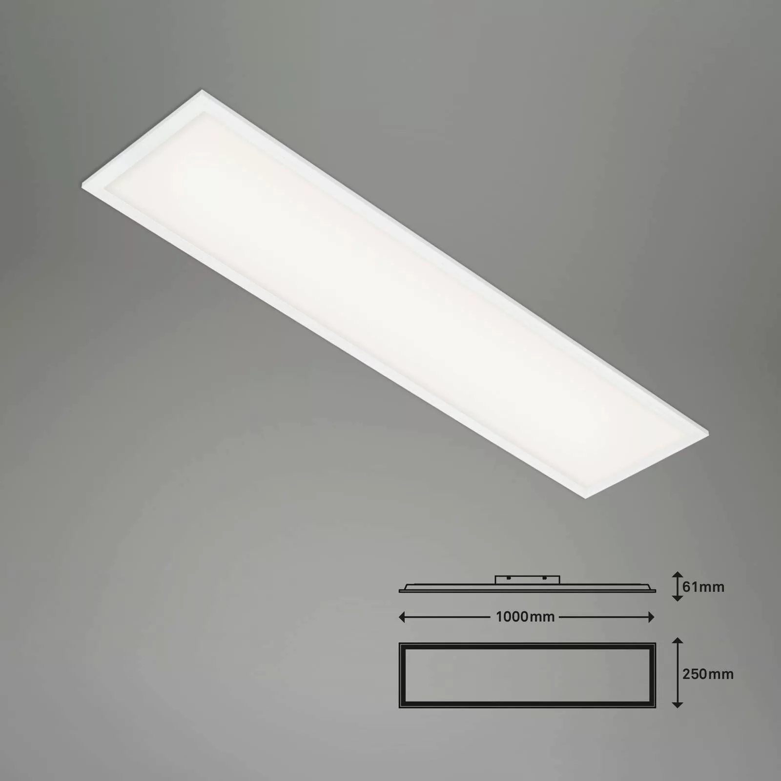 LED-Panel Piatto CCT Fernbedienung 100x25 weiß günstig online kaufen