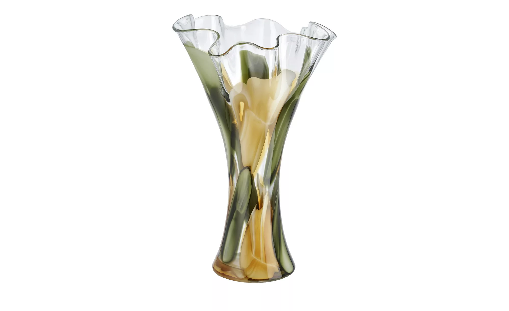 Peill+Putzler Vase ¦ grün ¦ Glas  ¦ Maße (cm): H: 29  Ø: 20 Accessoires > V günstig online kaufen