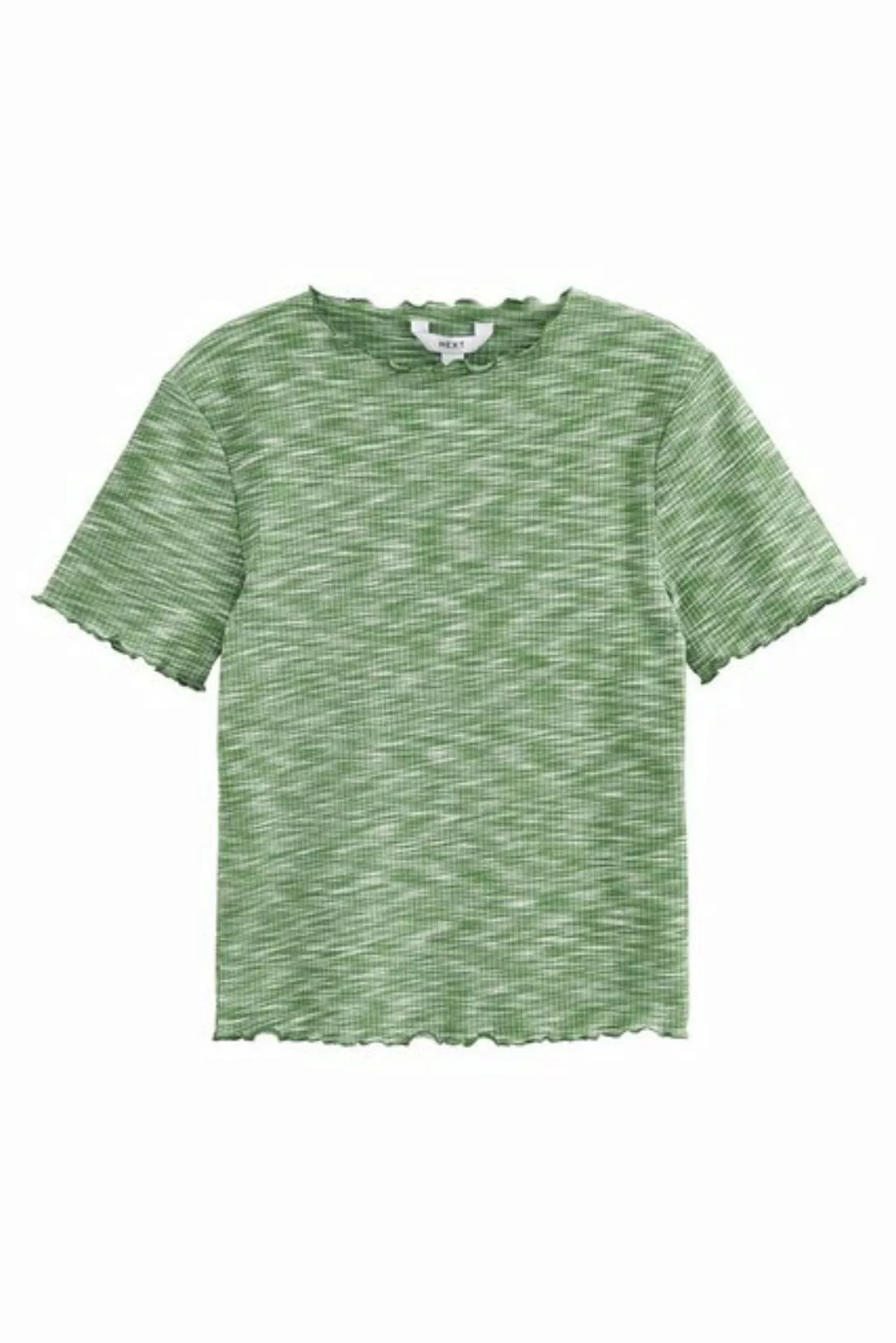Next T-Shirt T-Shirt mit geriffeltem Saum in Space-Dye-Optik (1-tlg) günstig online kaufen