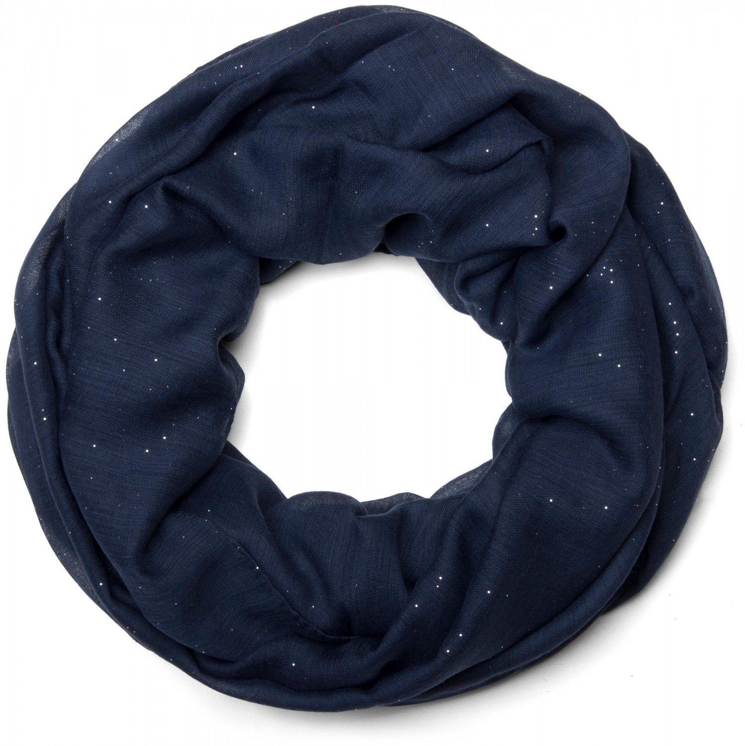 styleBREAKER Loop Loop mit Glitzer unifarben, günstig online kaufen