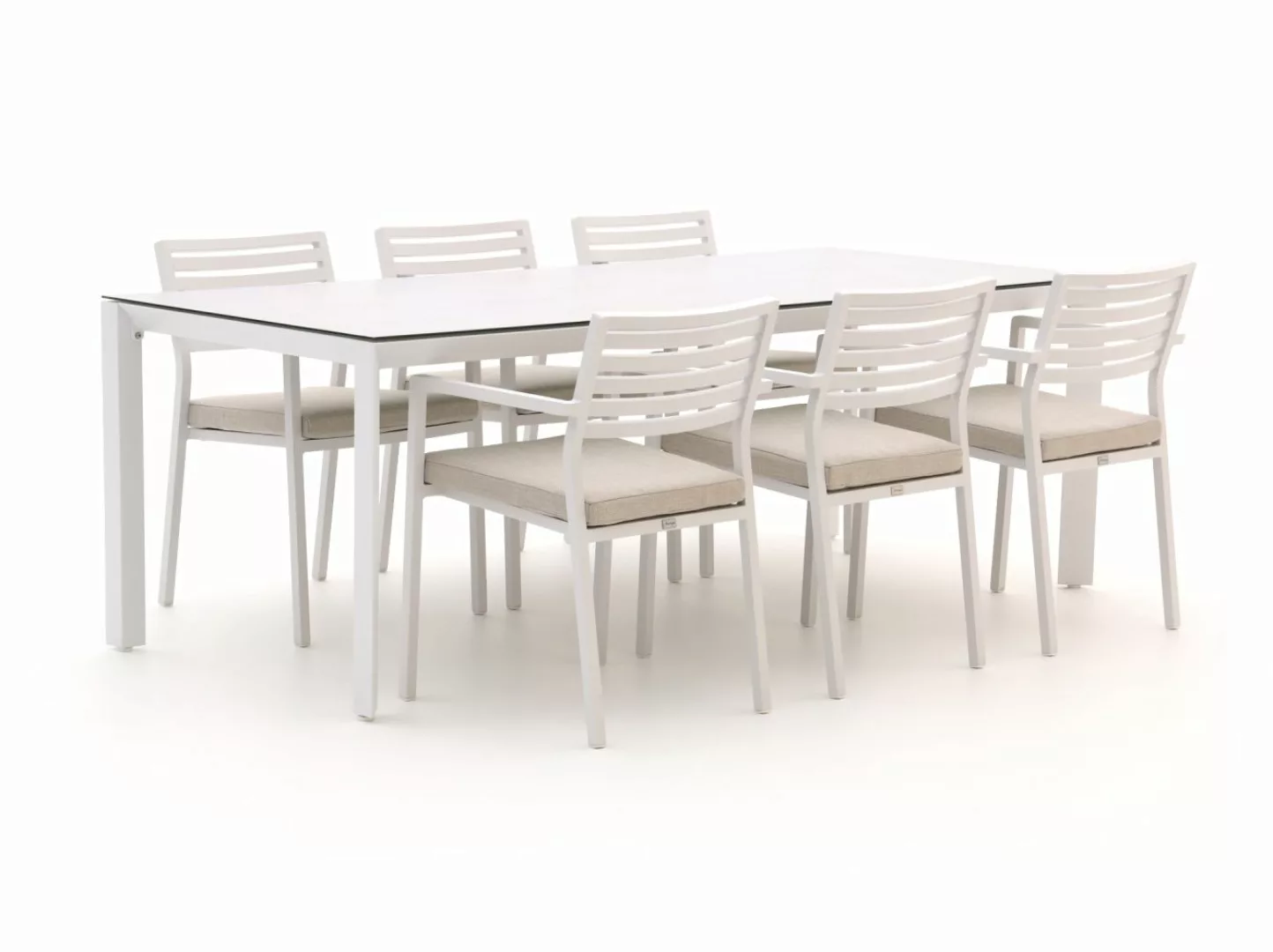 Bellagio Rumo/Veneto 220 cm Gartenmöbel-Set 7-teilig günstig online kaufen