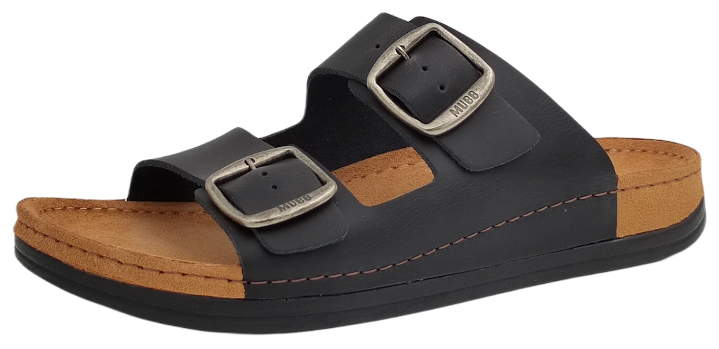 MUBB Pantolette, Sommerschuh, Schlappen, Hausschuh, in Weite G (=weit) günstig online kaufen