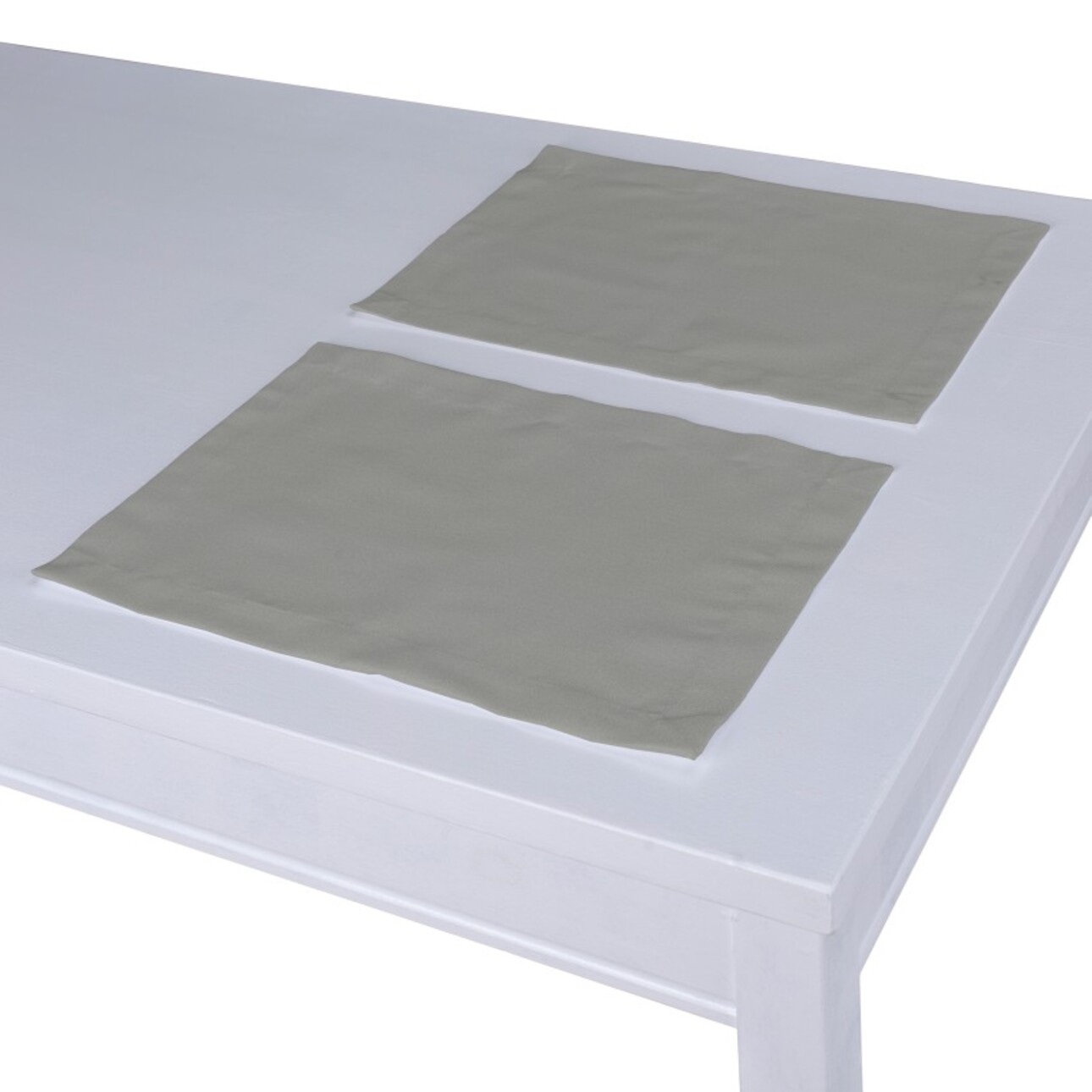 Tischset 2 Stck., grau, 30 x 40 cm, Loneta (133-24) günstig online kaufen