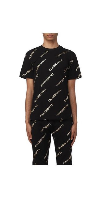 Cavalli Class Sweatshirt Cavalli Class Tshirt schwarz Herren günstig online kaufen