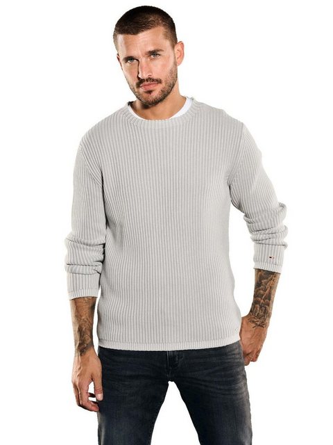 emilio adani Rundhalspullover Pullover regular günstig online kaufen