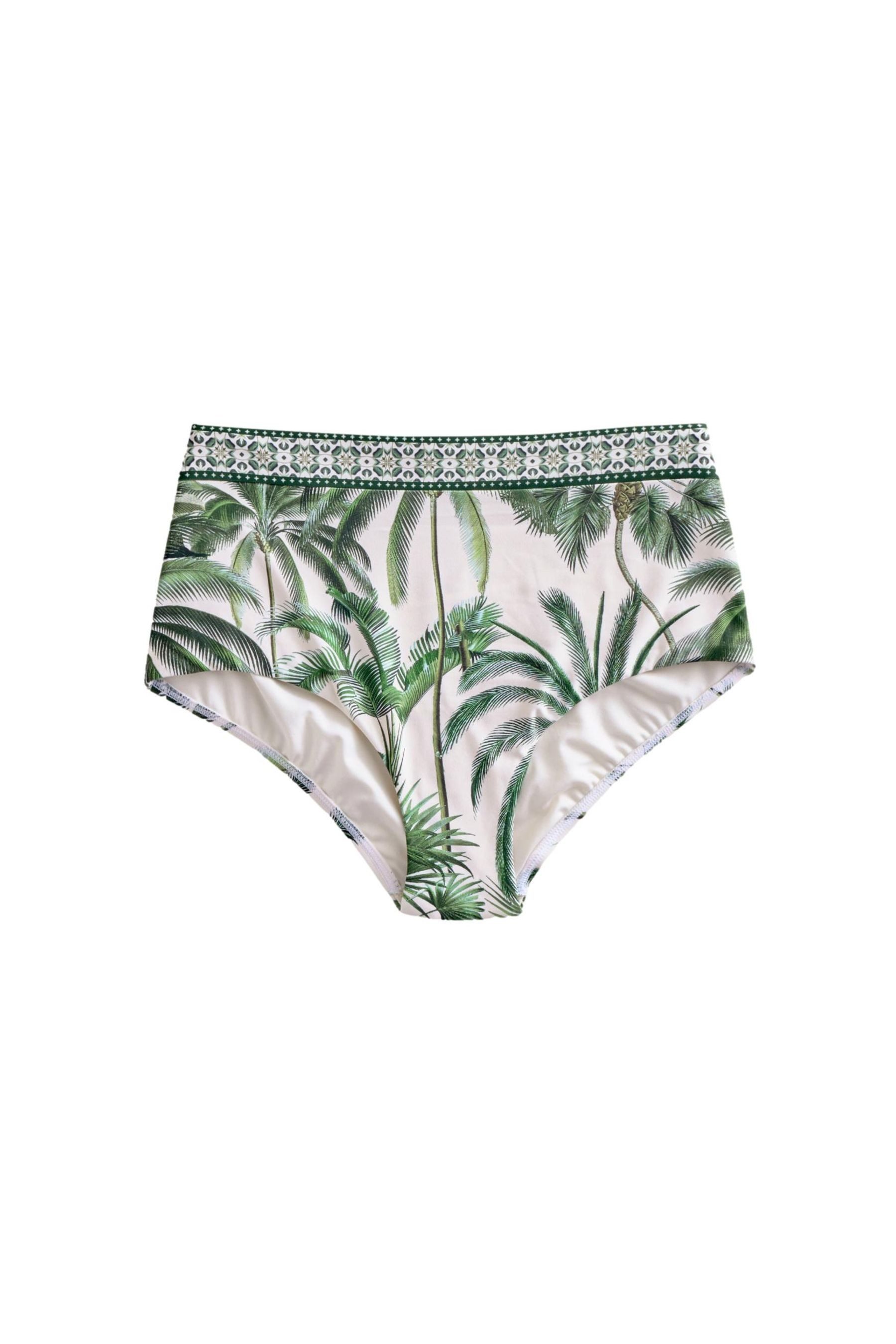 Next Bikini-Hose Hochbund-Bikinihose mit Print (1-St) günstig online kaufen
