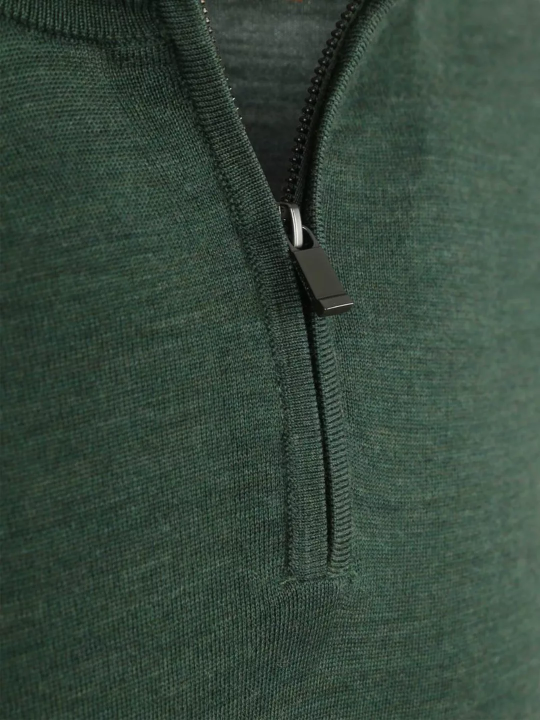 Suitable Crew Zip Merino Grün - Größe XXL günstig online kaufen