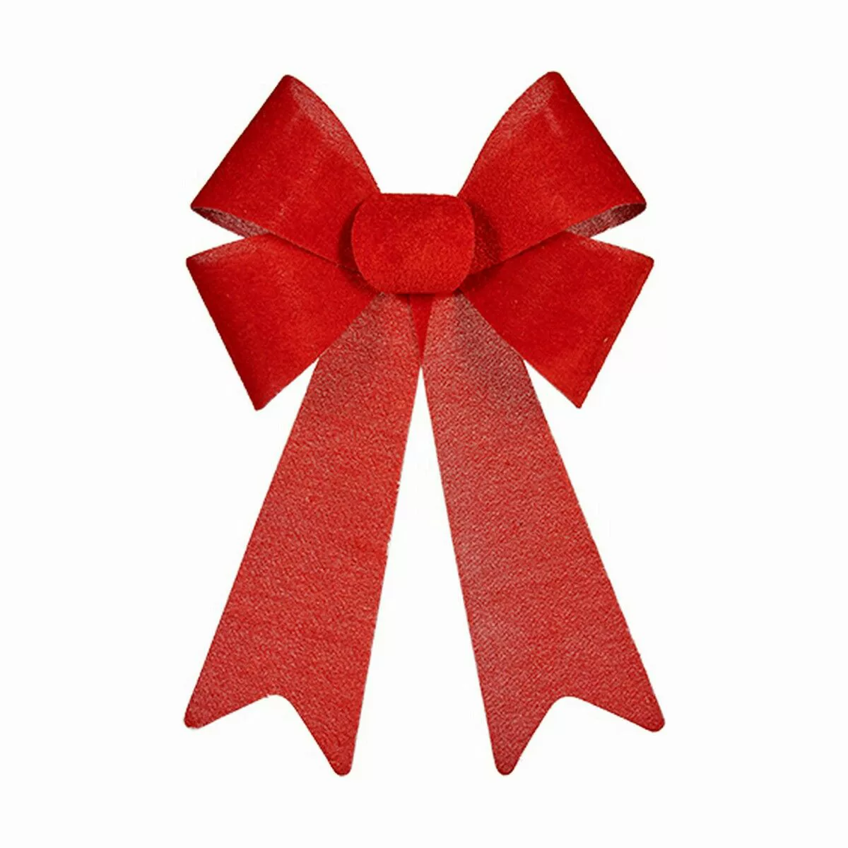 Schleife 22 X 38 Cm Weihnachtsschmuck Rot Pvc günstig online kaufen