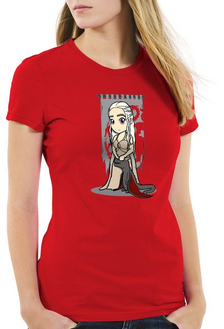 style3 T-Shirt Mutter der Drachen chibi daenerys targaryen game of thrones günstig online kaufen