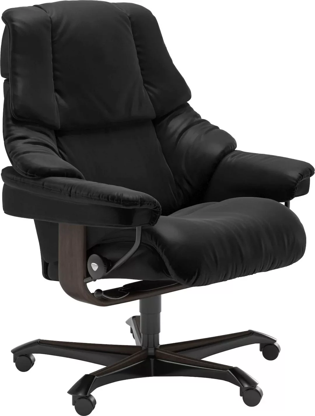 Stressless Relaxsessel "Reno", mit Home Office Base, Größe M, Gestell Wenge günstig online kaufen