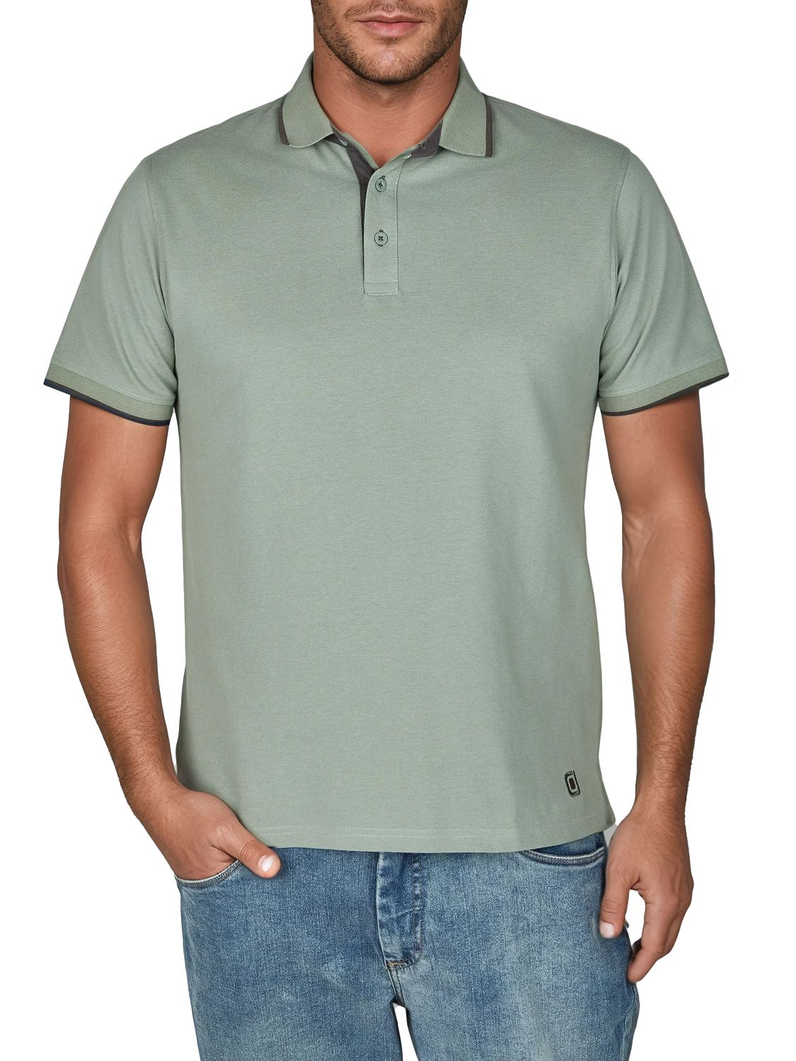 riverso Poloshirt Herren Polohemd 3er-Set Regular günstig online kaufen