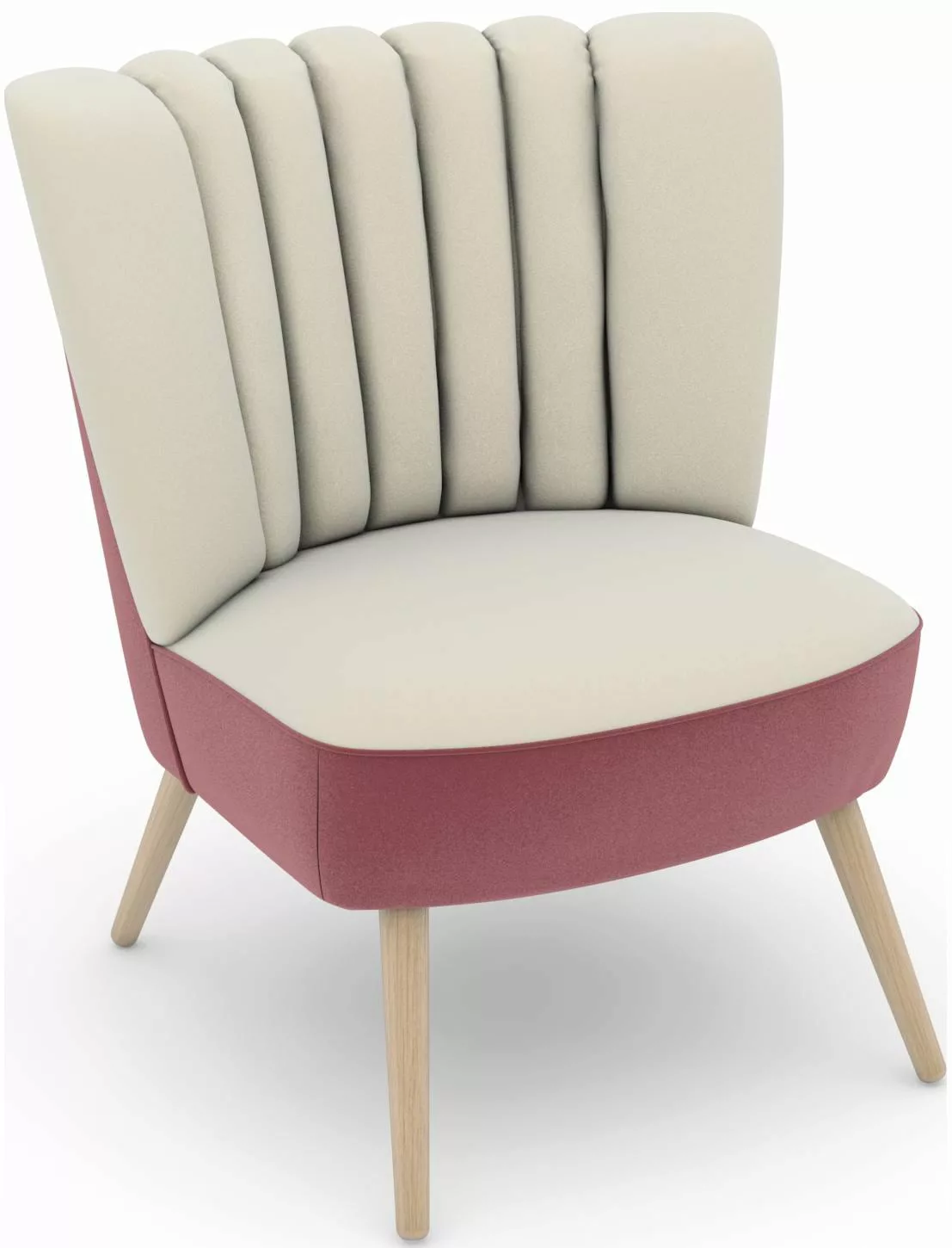 Max Winzer® Sessel »build-a-chair Aspen, Loungesessel«, im Retrolook, zum S günstig online kaufen