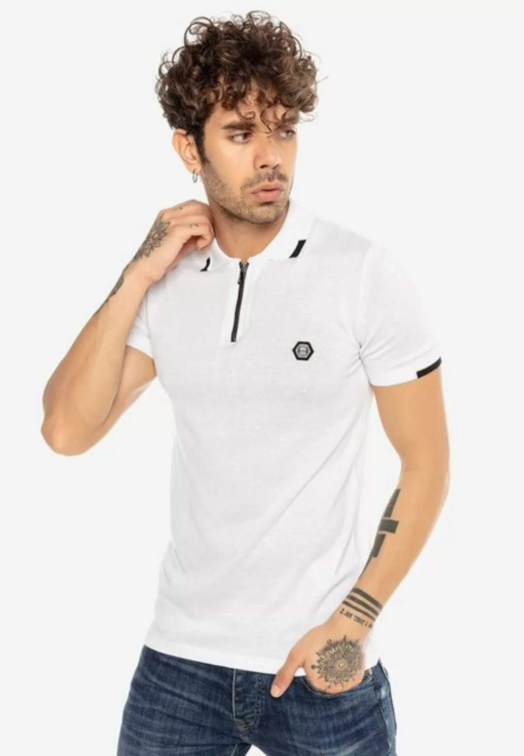 RedBridge Poloshirt Arvada mit Reißverschluss günstig online kaufen