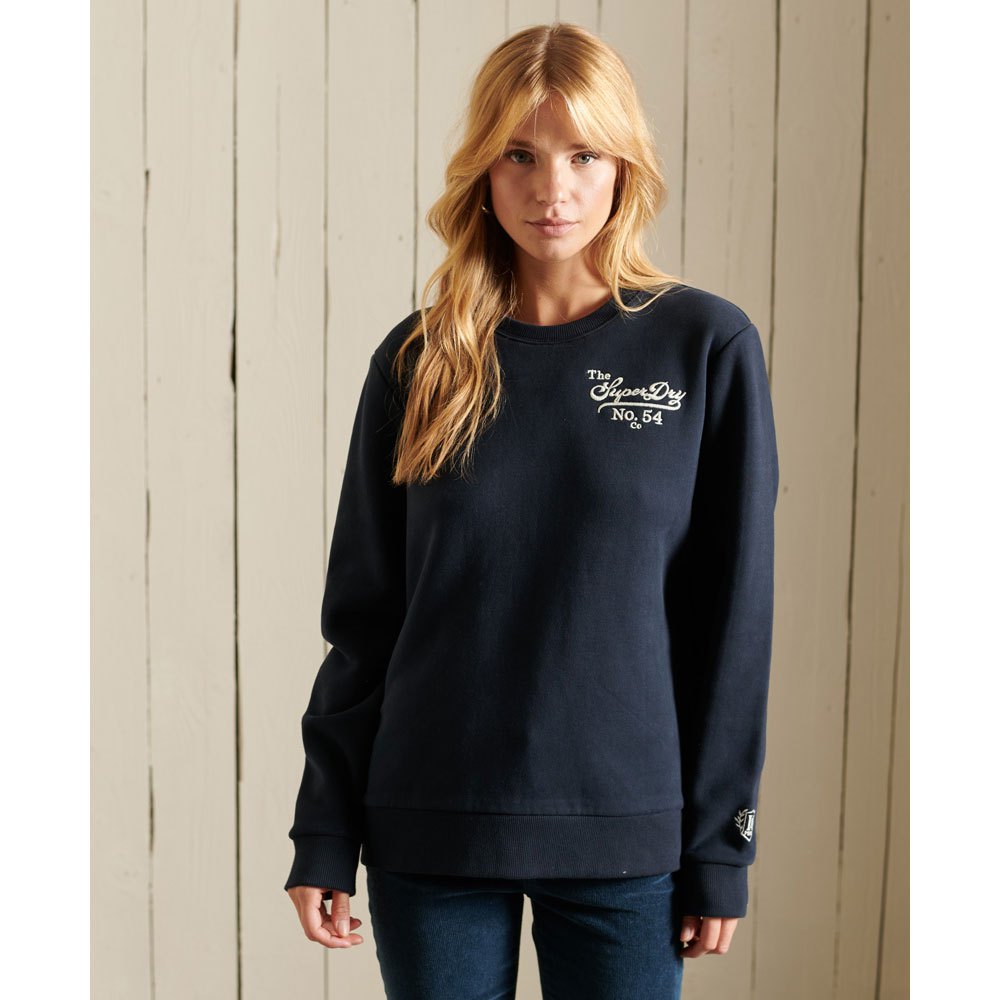 Superdry Pride In Craft Crew Pullover XS Eclipse Navy günstig online kaufen