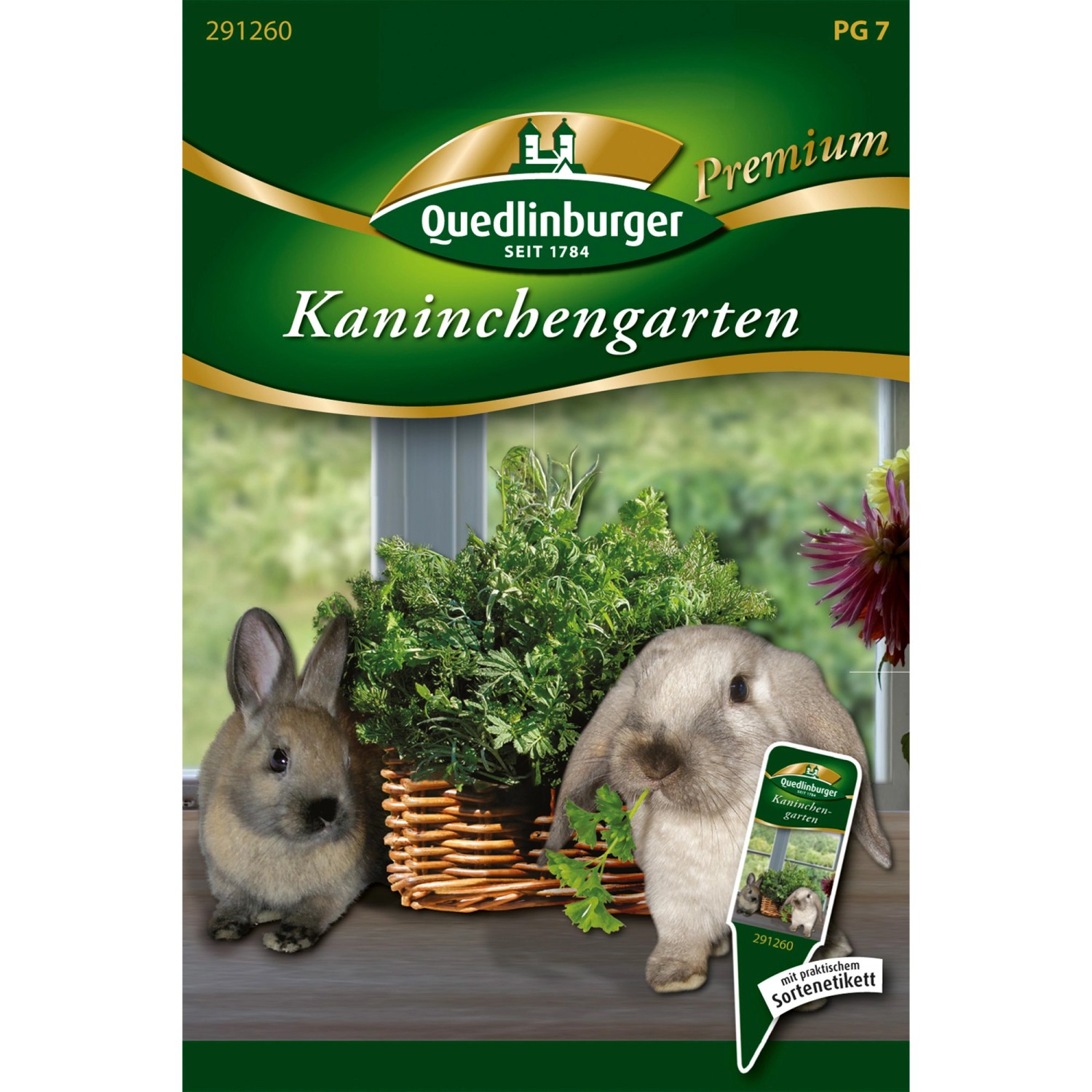 Quedlinburger Kaninchengarten Grün Loses Saatgut günstig online kaufen