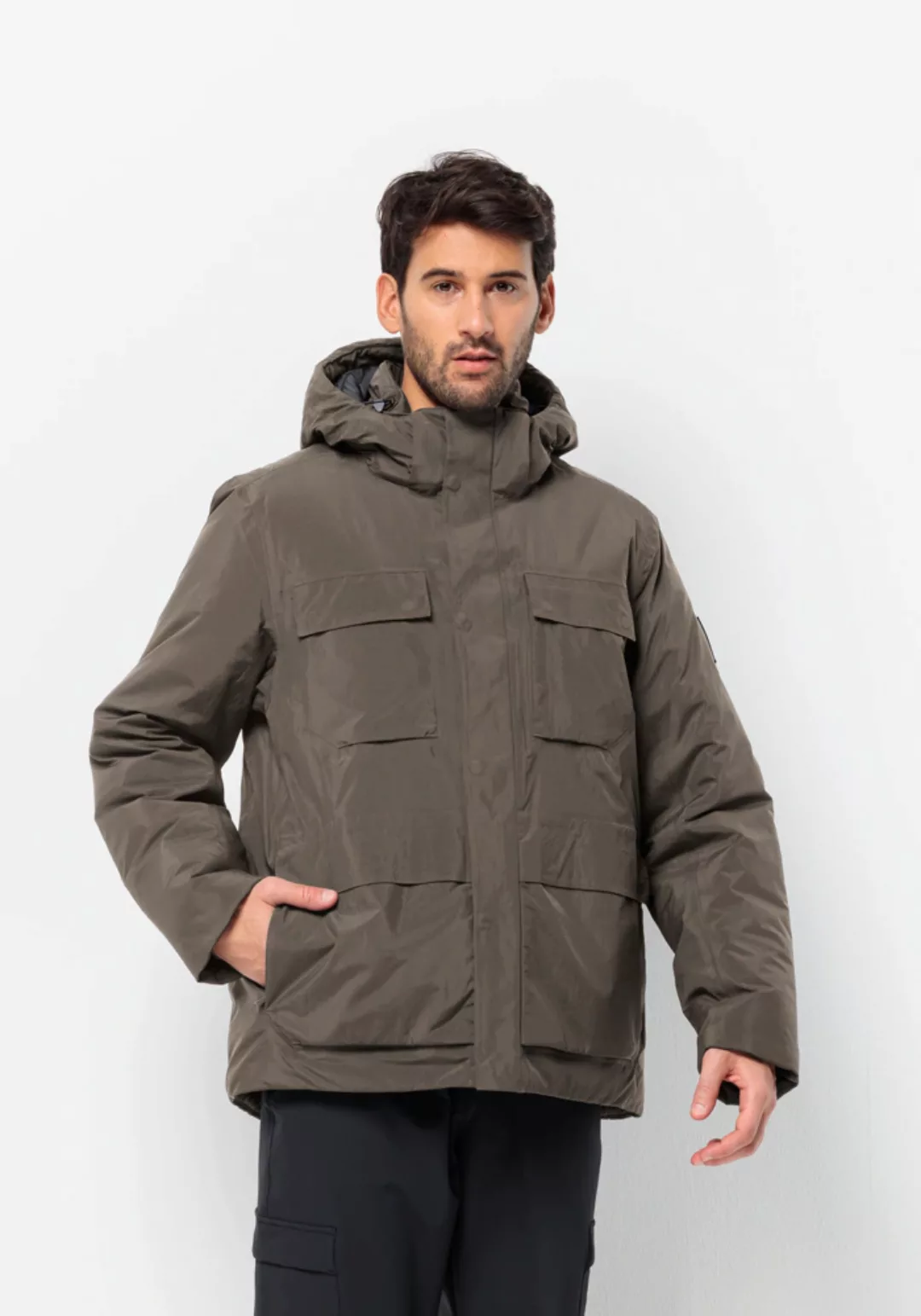 Jack Wolfskin Winterjacke "TEXTOR UTILITY JKT M", mit Kapuze günstig online kaufen