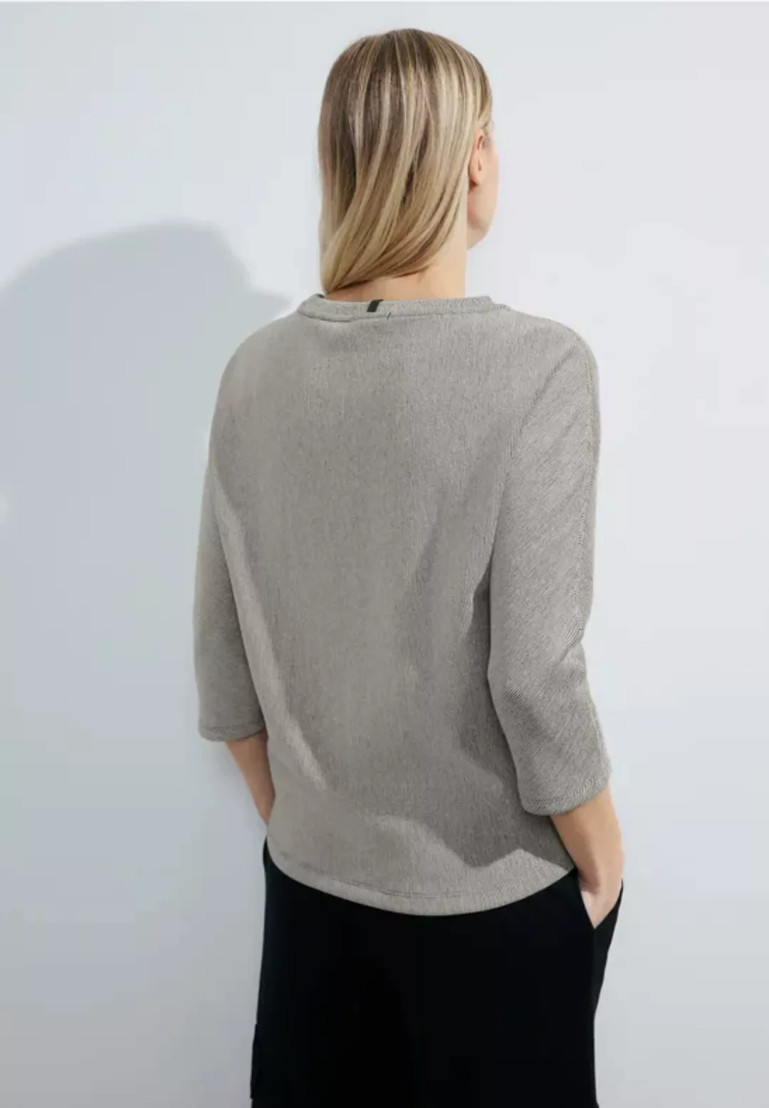 Cecil 3/4-Arm-Shirt, aus Baumwolle mit Stretchante günstig online kaufen