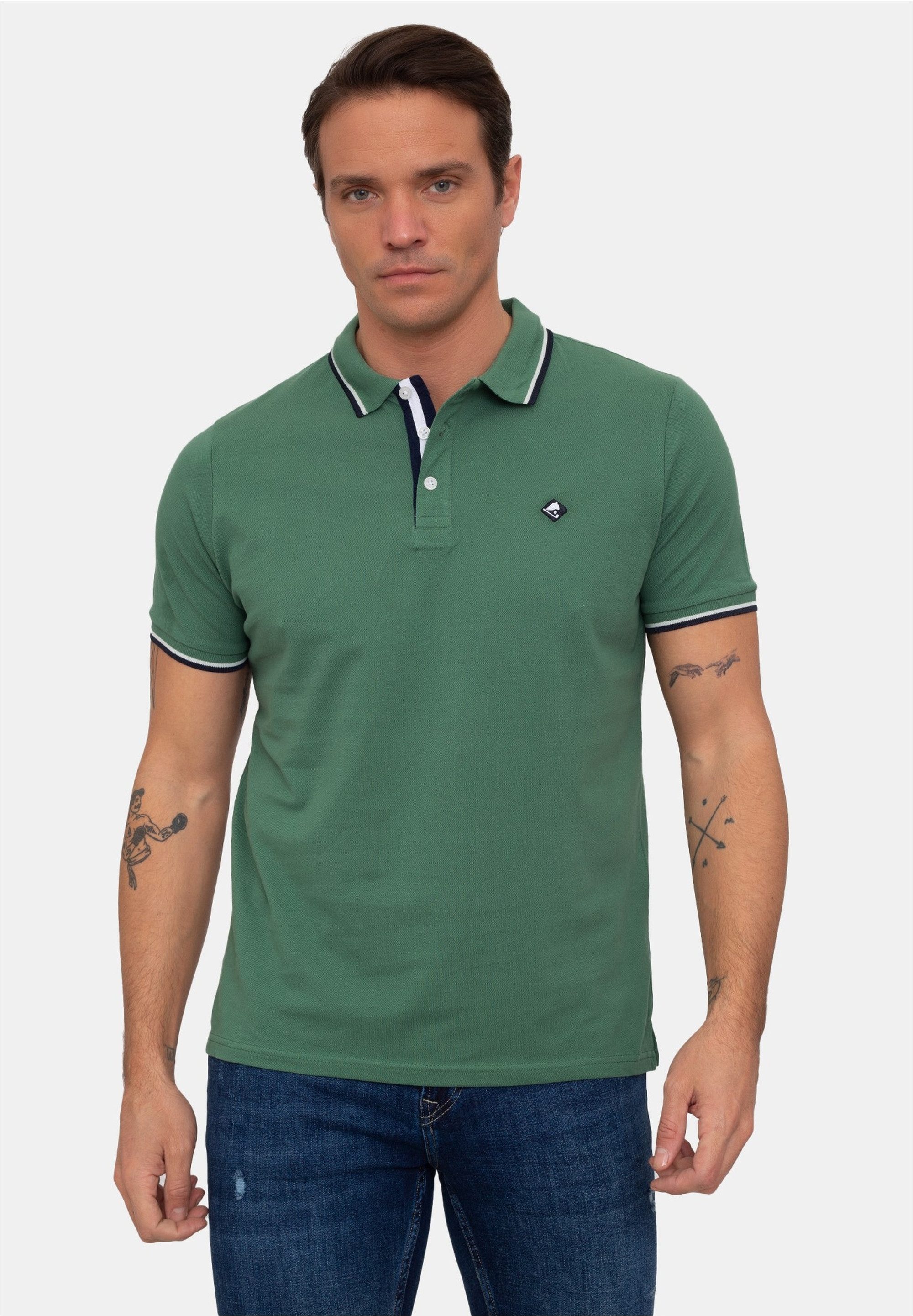 SIR RAYMOND TAILOR Poloshirt, mit klassischem Kragen und kurzer Knopfleiste günstig online kaufen