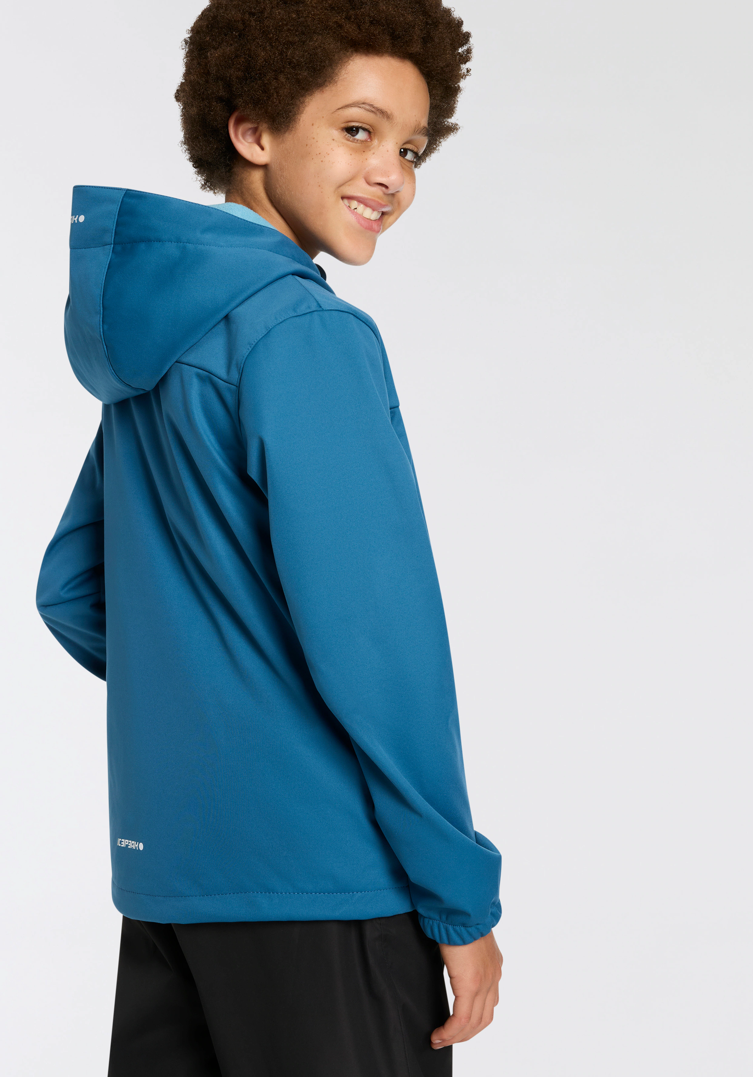 Icepeak Softshelljacke "KONAN JR", (1 St.), mit Kapuze günstig online kaufen
