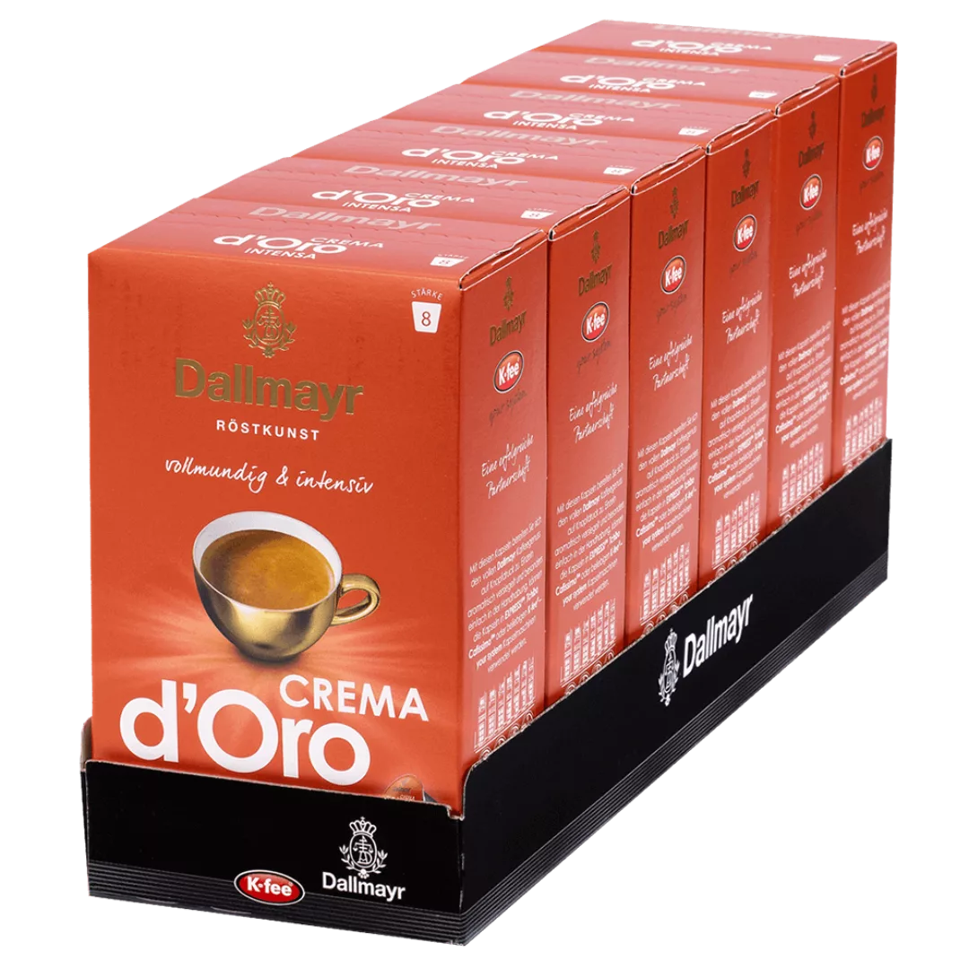 Dallmayr CREMA d'Oro Intensa Kaffeekapseln, 96 Stück, für EXPRESSI*, Tchibo günstig online kaufen