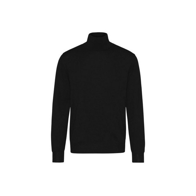 Digel Rollkragenpullover schwarz regular (1-tlg) günstig online kaufen