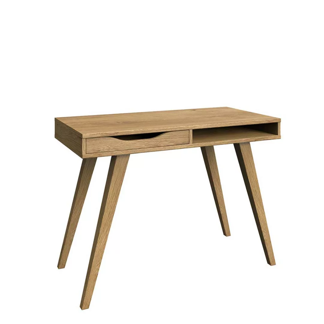 Kleiner Schreibtisch im Skandi Design einer Schublade günstig online kaufen