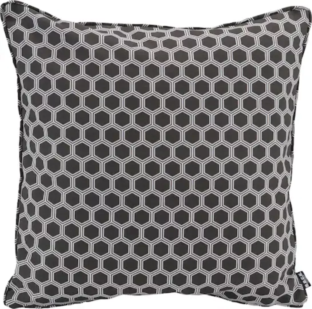 H.O.C.K. Dekokissen »Geomy«, mit Hexagon-Musterung, Kissenhülle mit Füllung günstig online kaufen