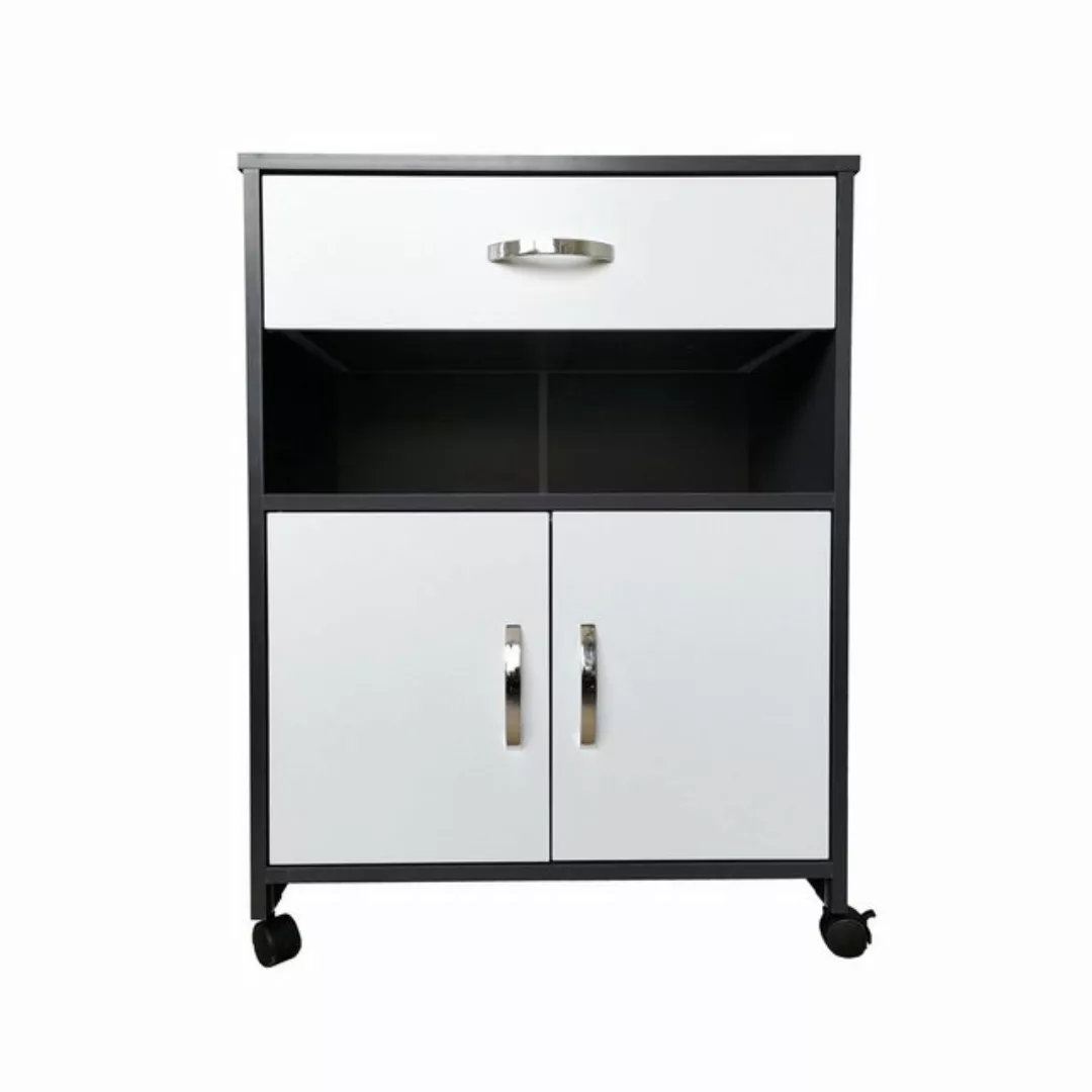 HTI-Living Hochschrank Küchenschrank Grau/Weiß Blanca (Stück, 1-St., 1 Schr günstig online kaufen