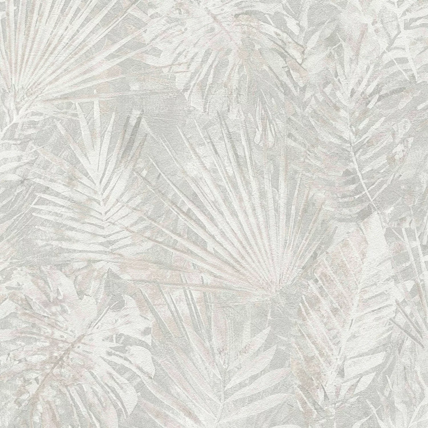 Bricoflor Tapete mit Monstera Blatt Moderne Vliestapete mit Palmenblättern günstig online kaufen