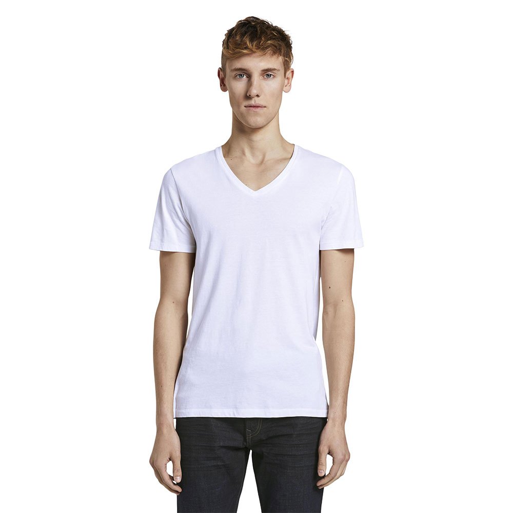 Tom Tailor 1011049 Kurzärmeliges T-shirt 2XL White günstig online kaufen
