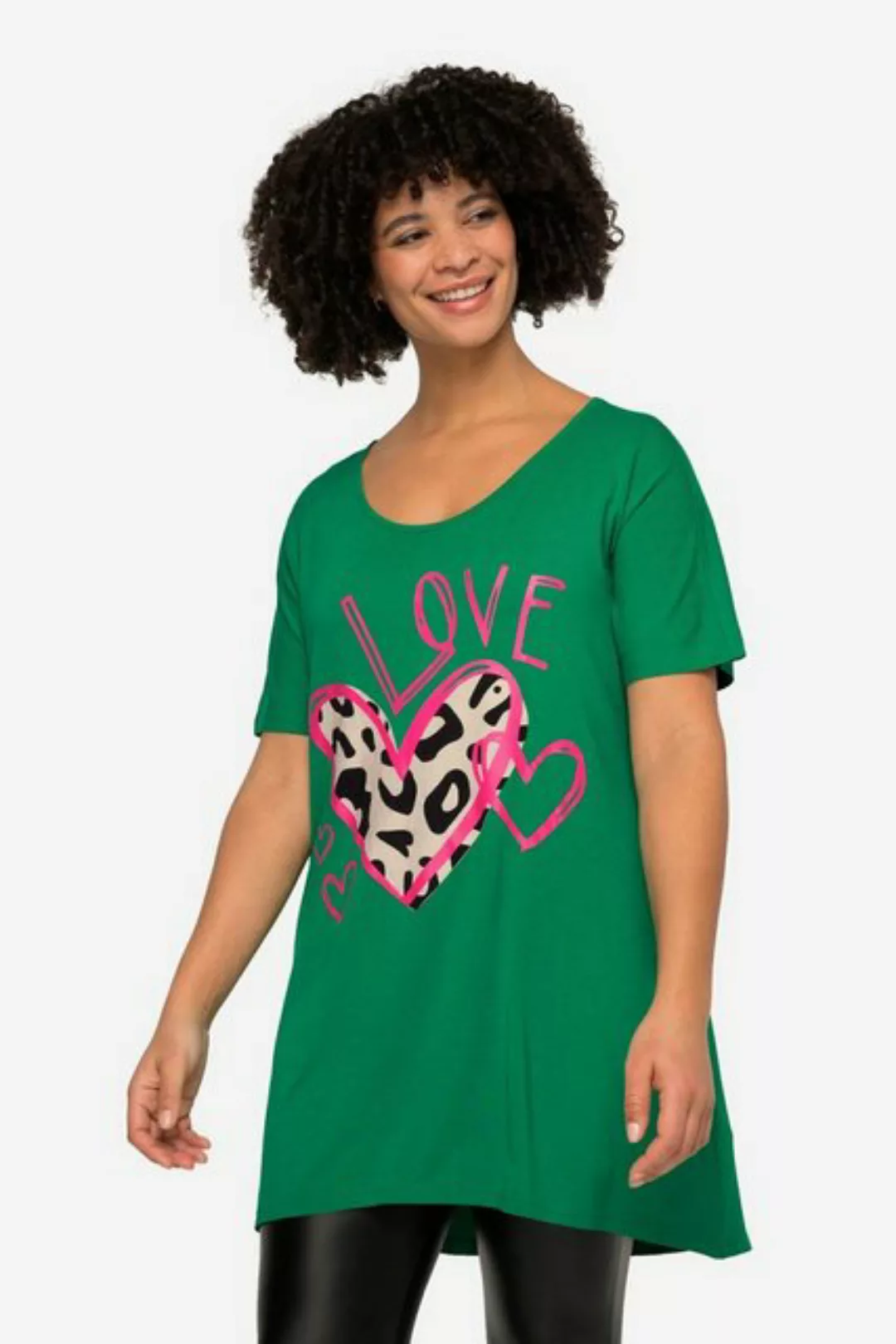 Angel of Style Longshirt T-Shirt lang und oversized LOVE-Motiv Rundhals günstig online kaufen
