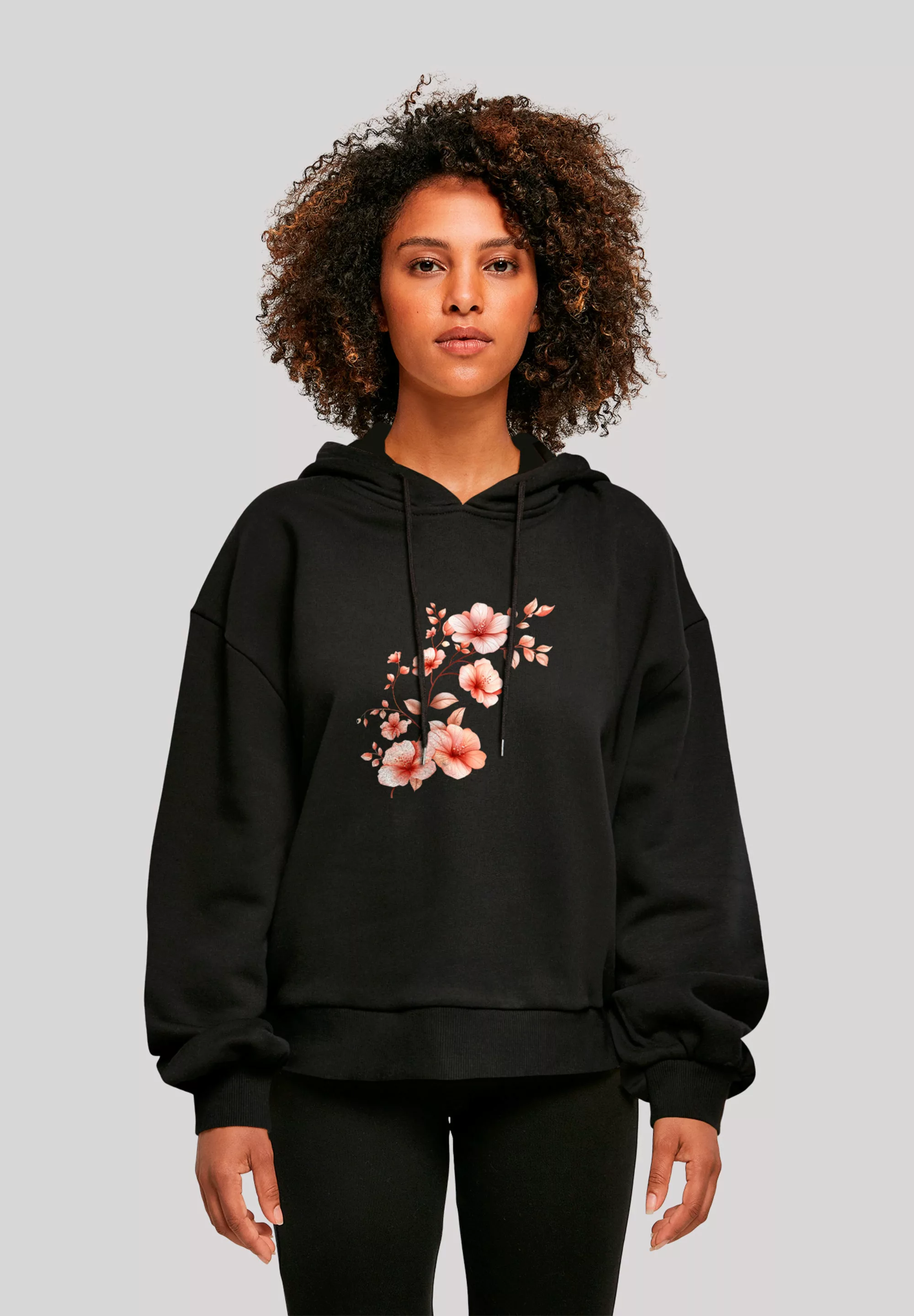 F4NT4STIC Sweatshirt "Rosa Blumenzweig 3D", Premium Qualität günstig online kaufen