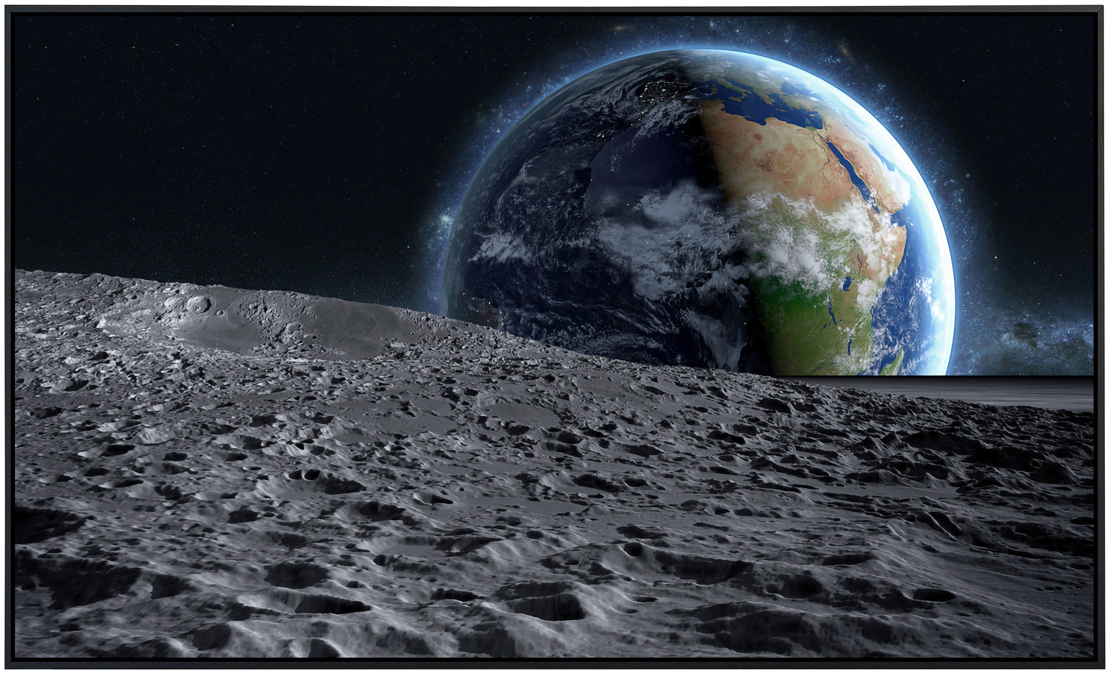 Papermoon Infrarotheizung »Mond und Erde«, sehr angenehme Strahlungswärme günstig online kaufen