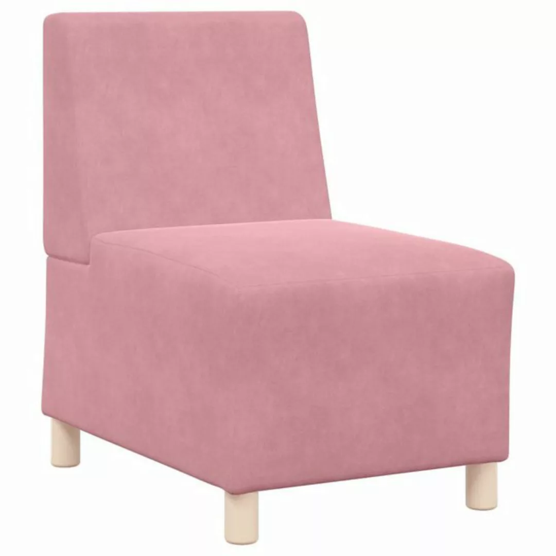 vidaXL Sofa Sessel Rosa 55 cm Samt günstig online kaufen