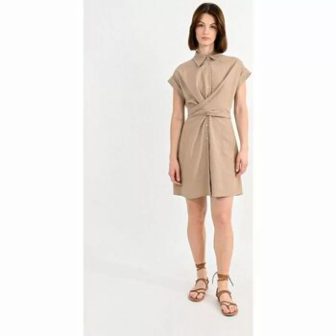 Molly Bracken  Kleider T1741CP-LIGHT KHAKI günstig online kaufen