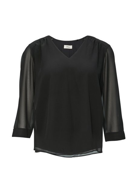 s.Oliver Chiffonbluse günstig online kaufen