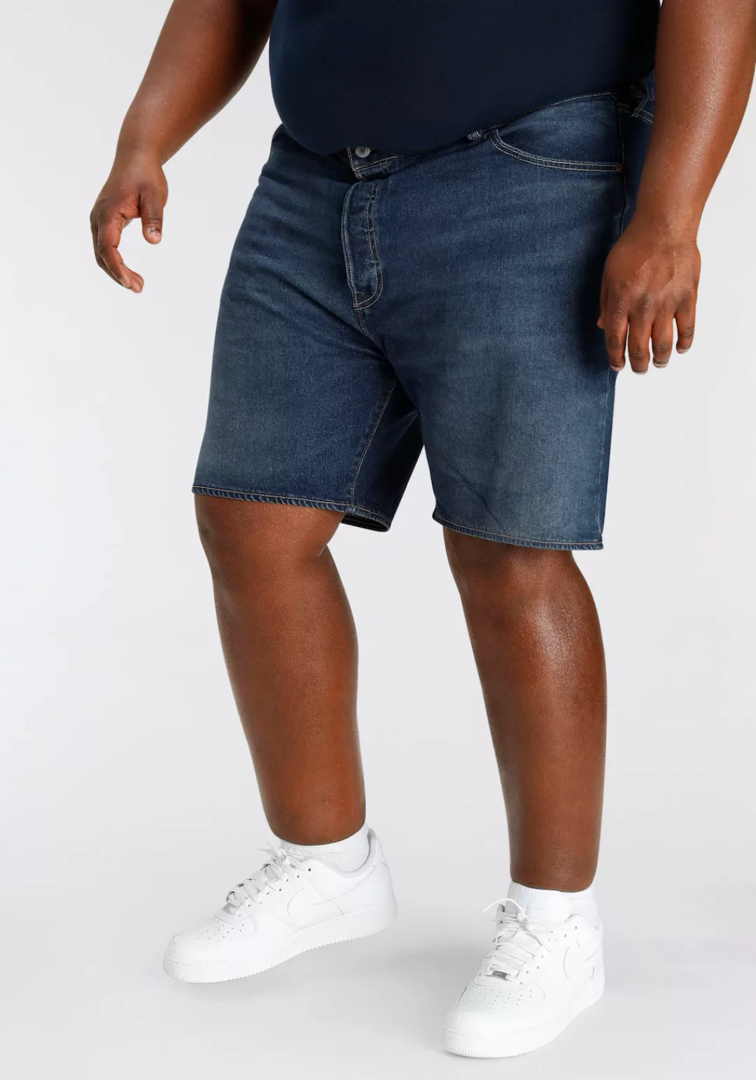 Levis Plus Jeansbermudas "501 HEMMED SHORTS", mit Stretchanteil günstig online kaufen