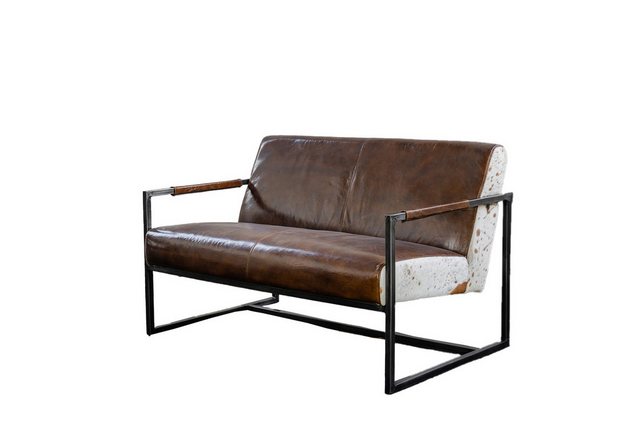 KAWOLA Sofa LIANO, Vintage Leder braun günstig online kaufen