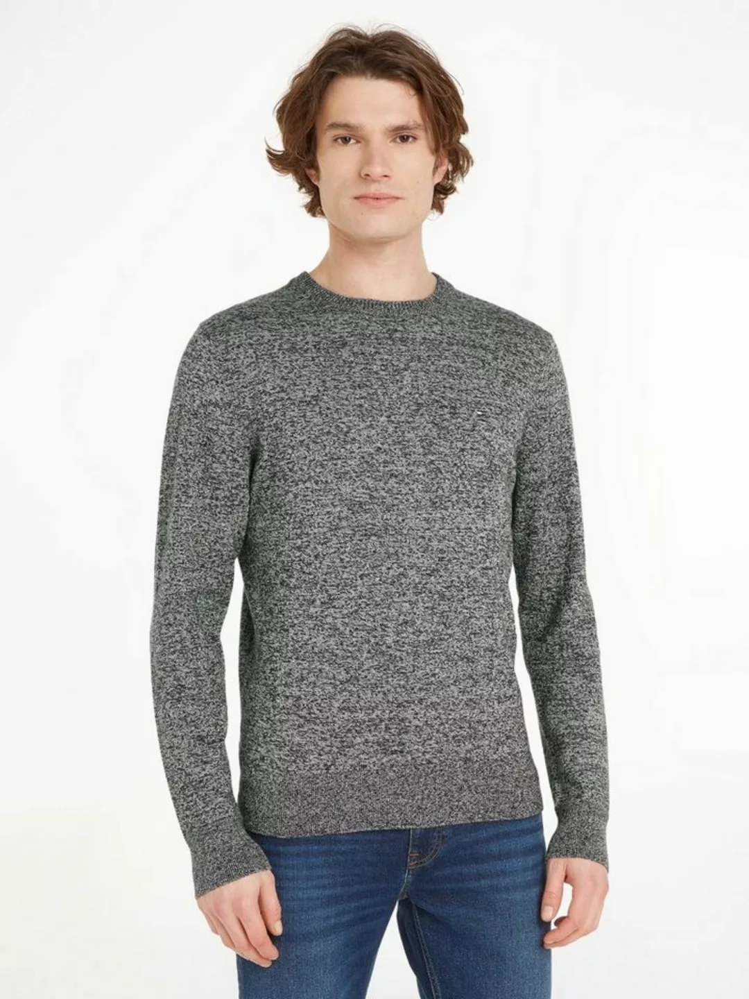 Tommy Hilfiger Rundhalspullover PIMA ORG CTN CASHMERE CREW NECK günstig online kaufen