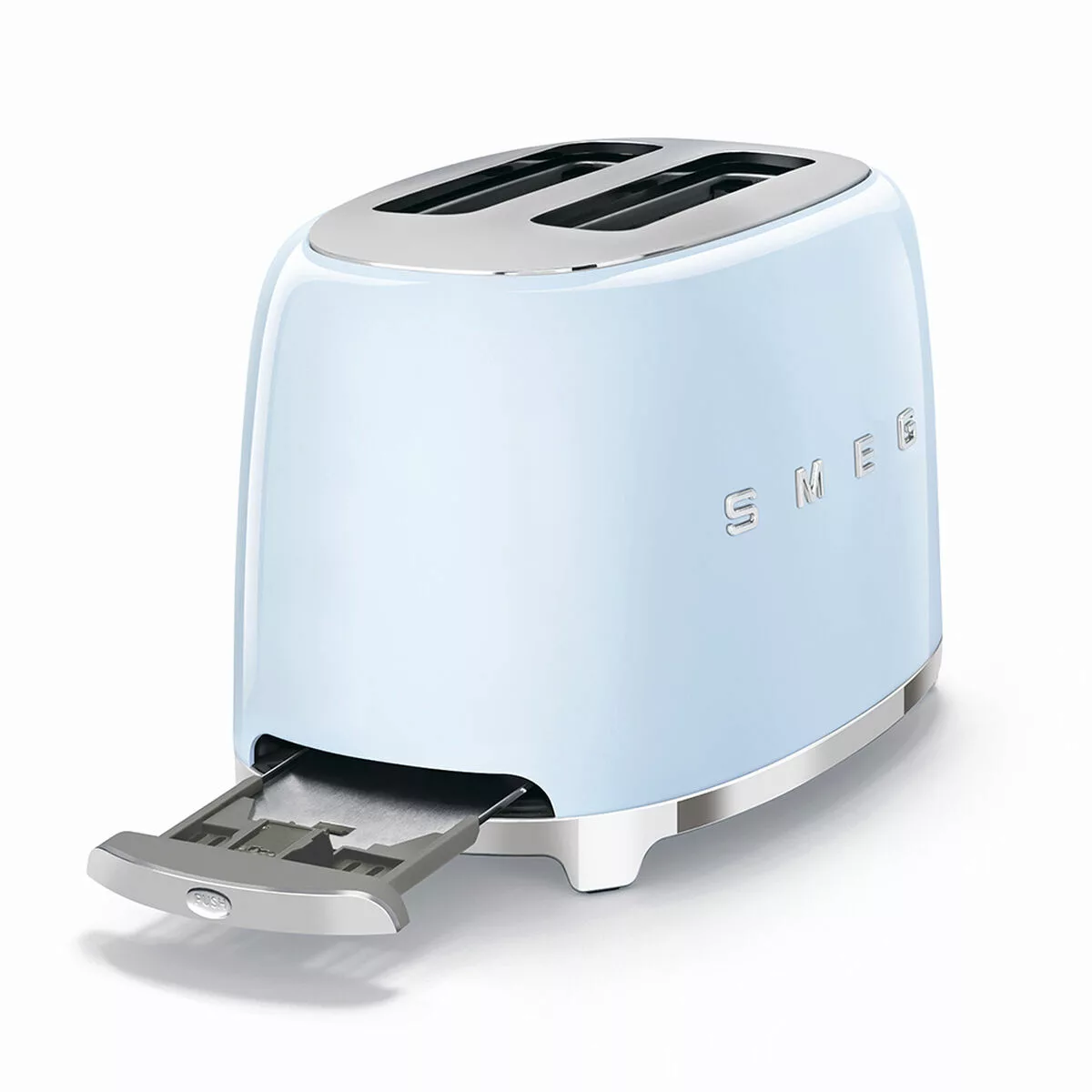 Toaster Smeg Tsf01pbeu Blau Edelstahl Vintage günstig online kaufen