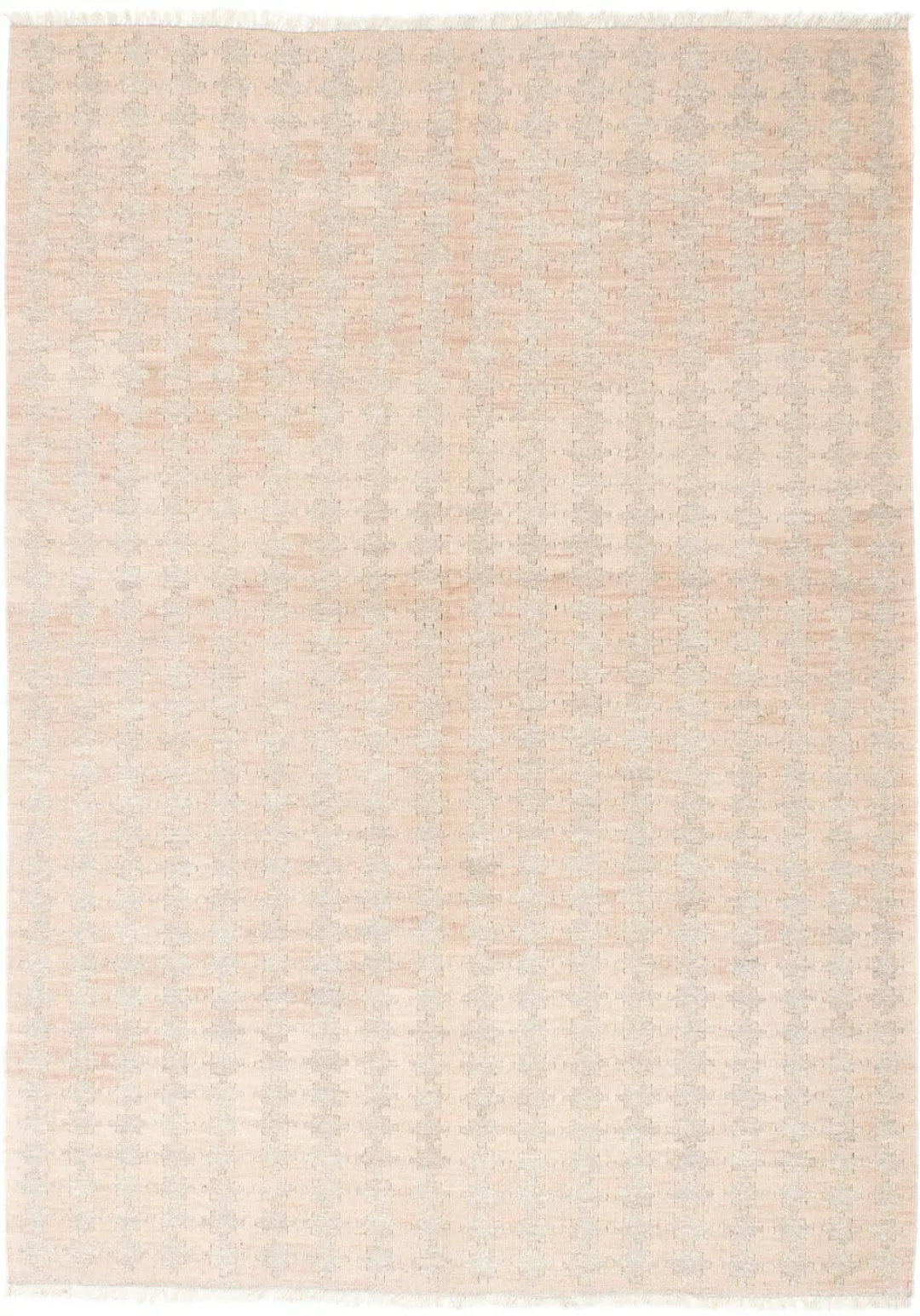 morgenland Wollteppich »Kelim Modern Durchgemustert Beige 223 x 132 cm«, re günstig online kaufen