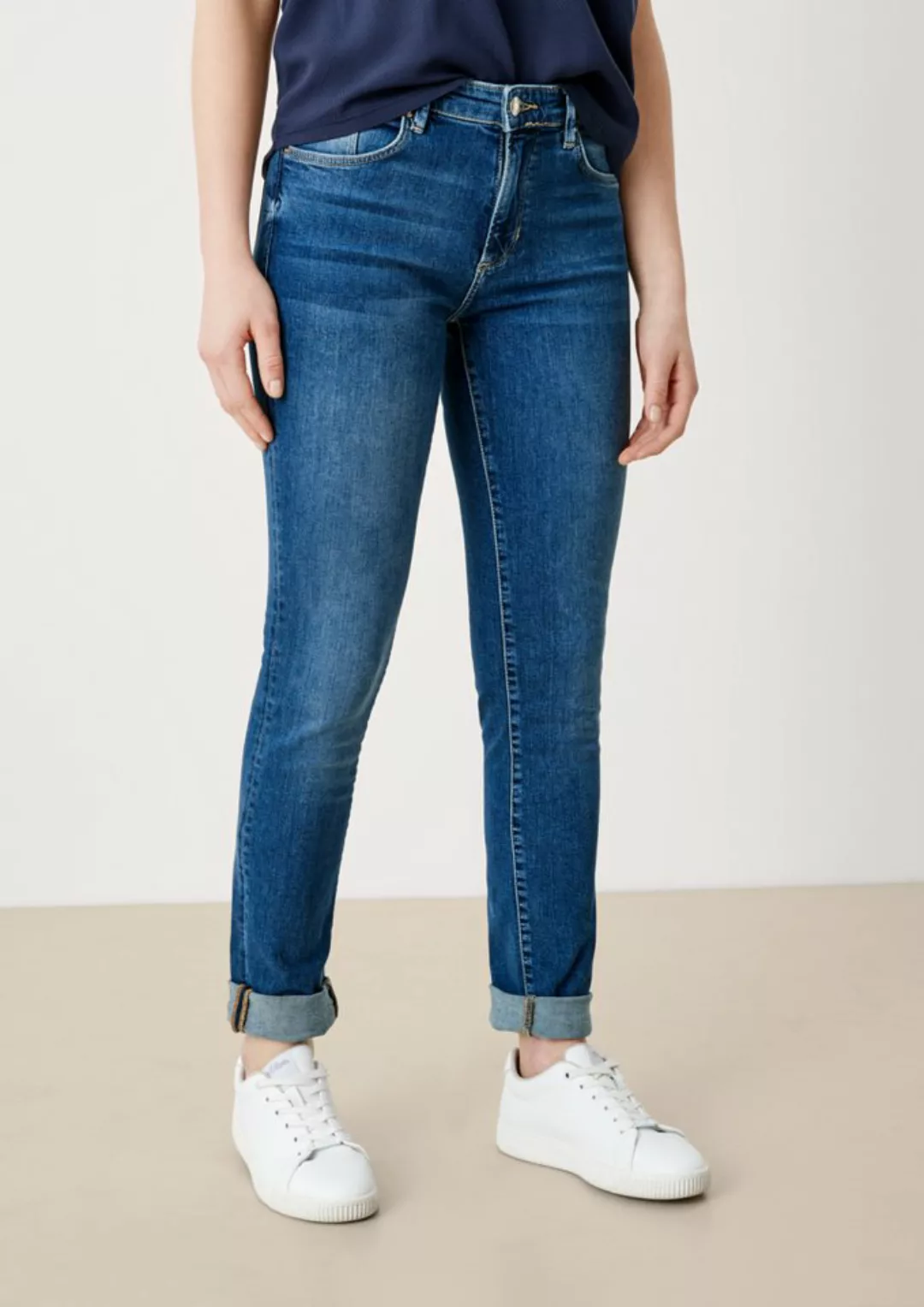 s.Oliver Slim-fit-Jeans s.Oliver Jeans Betsy mit Slim Fit in Blue (1-tlg) F günstig online kaufen