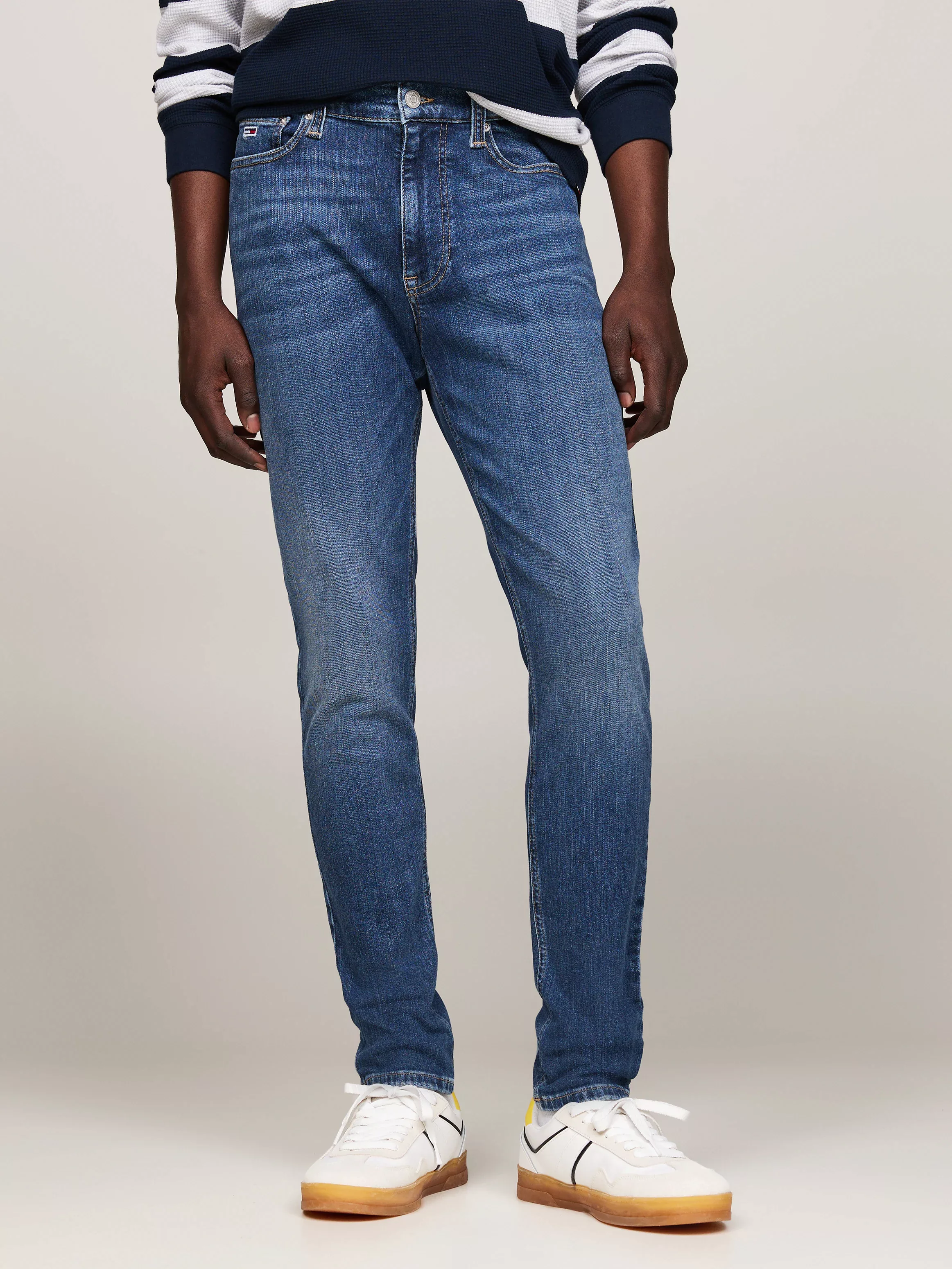 Tommy Jeans Skinny-fit-Jeans "Simon Skinny Jeans Slim", mit Logoprägung günstig online kaufen