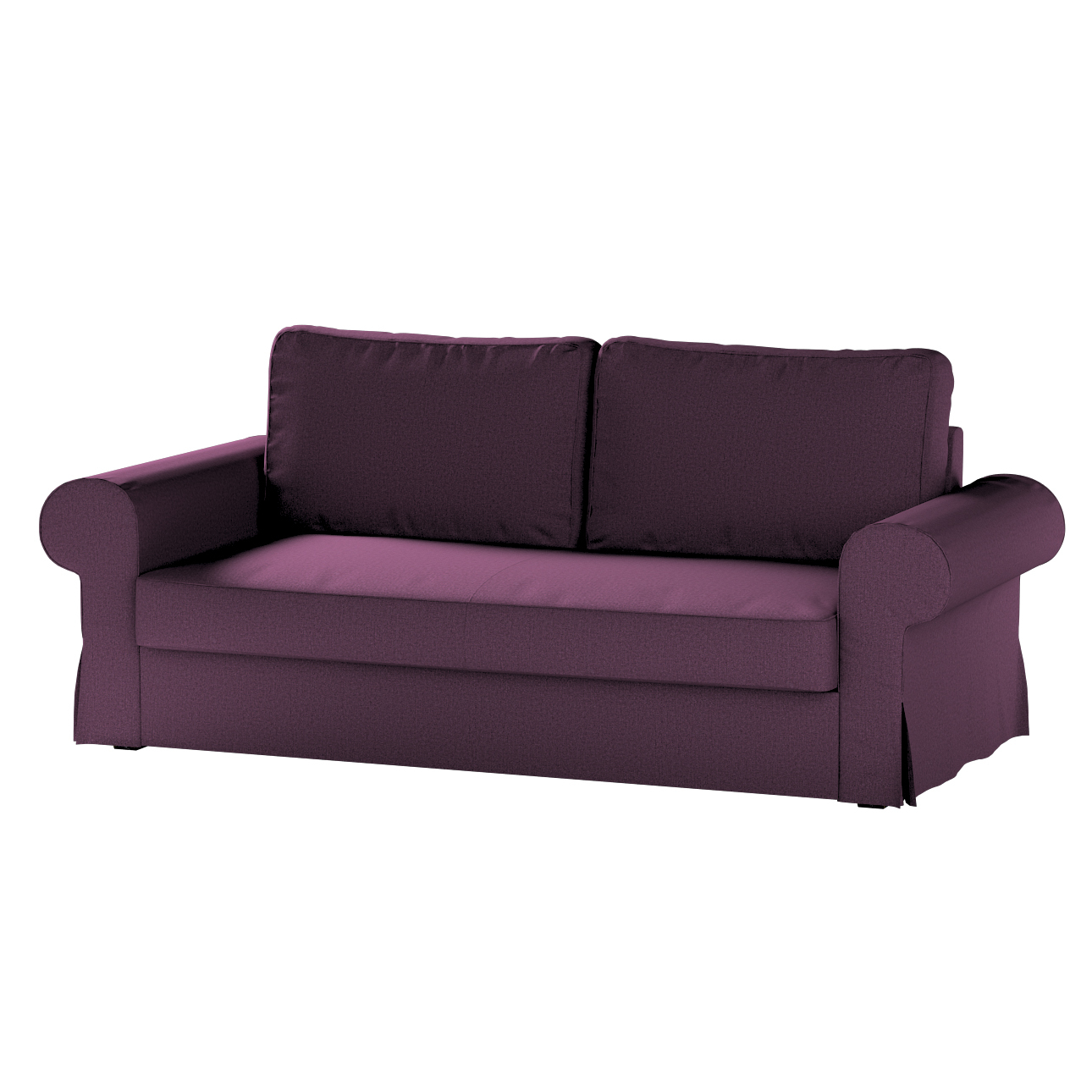 Bezug für Backabro 3-Sitzer Sofa ausklappbar, pflaume, Bezug für Backabro 3 günstig online kaufen
