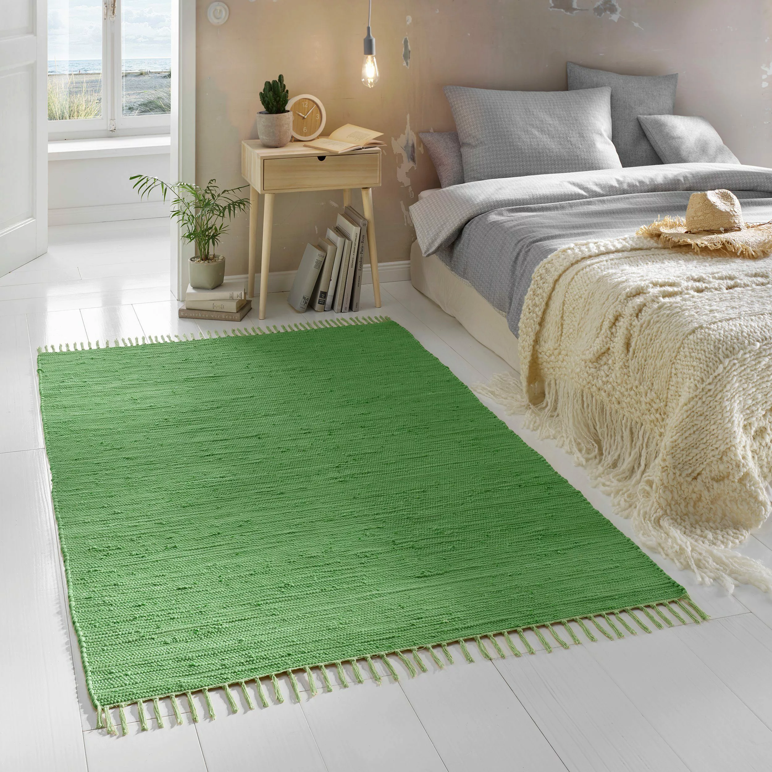 TaCa Home Teppich Handweb Flicken-Teppich Fleckerl, günstig online kaufen