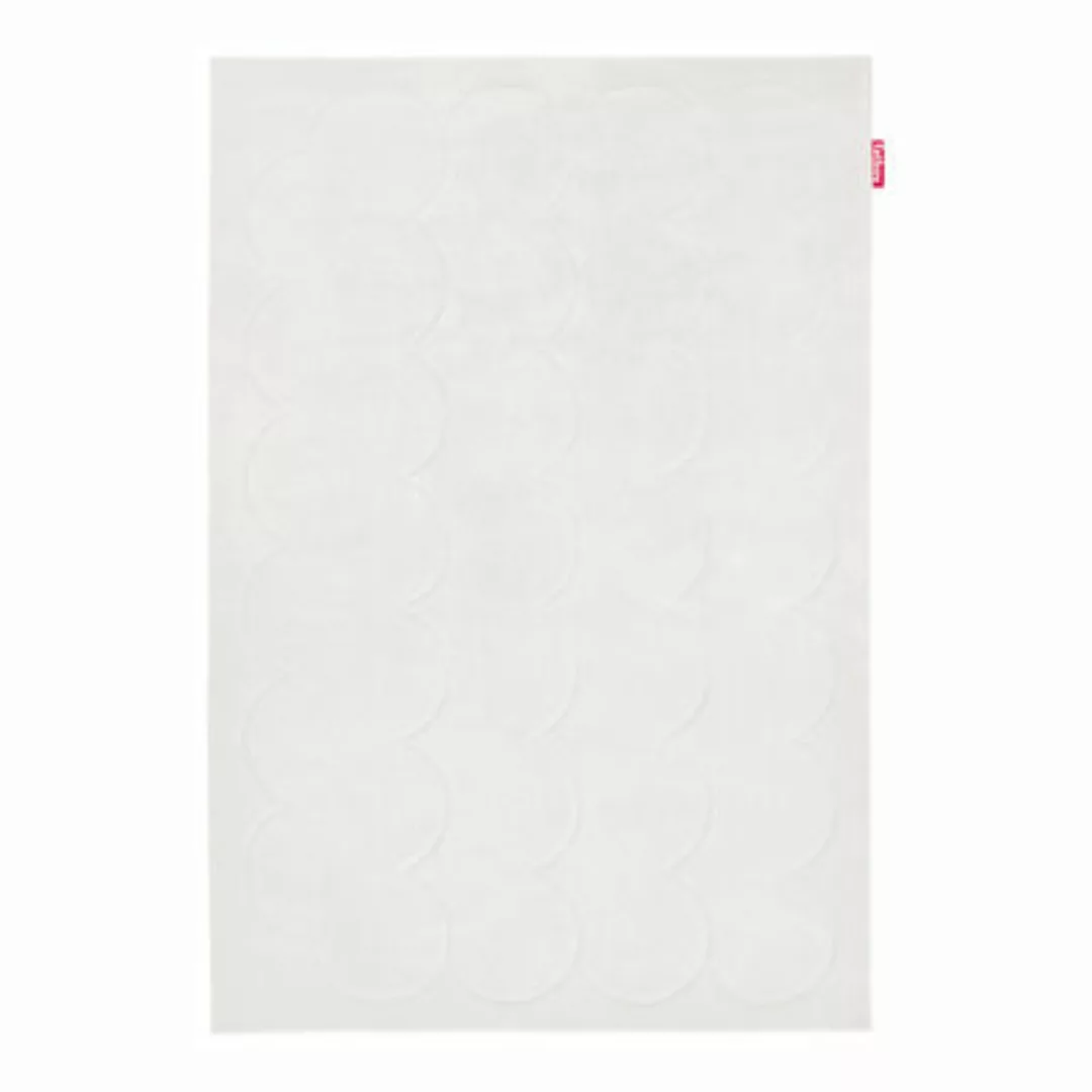Teppich Bubble textil weiß / 200 x 290 cm - Fatboy - günstig online kaufen