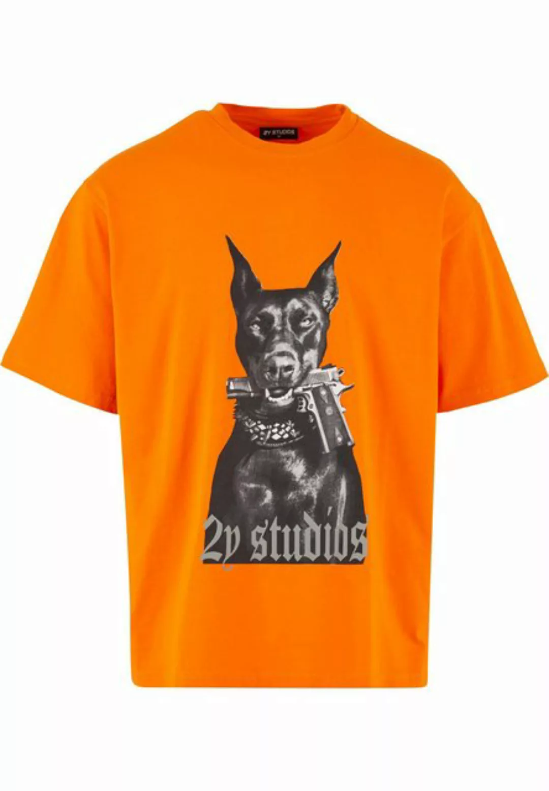 2Y Studios T-Shirt 2Y Studios Herren Doberman Oversize Tee (1-tlg) günstig online kaufen