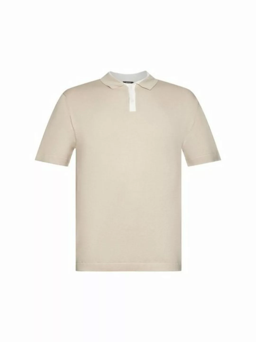 Esprit Collection Poloshirt Mesh-Poloshirt aus Baumwollmix günstig online kaufen