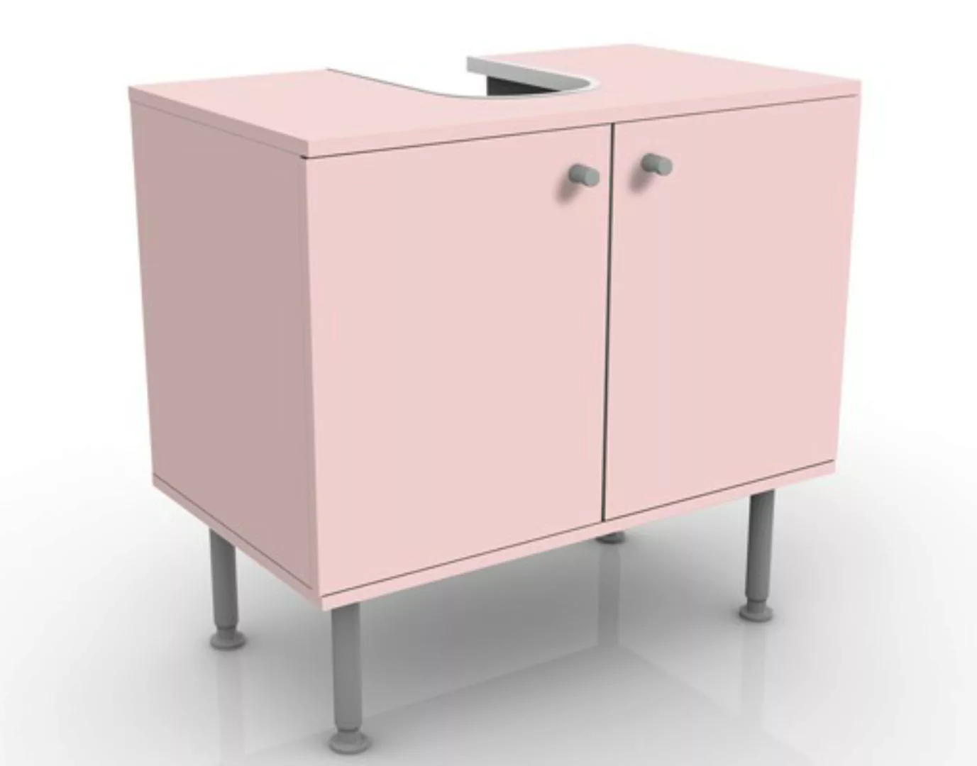 Waschbeckenunterschrank Unifarben Colour Rose günstig online kaufen