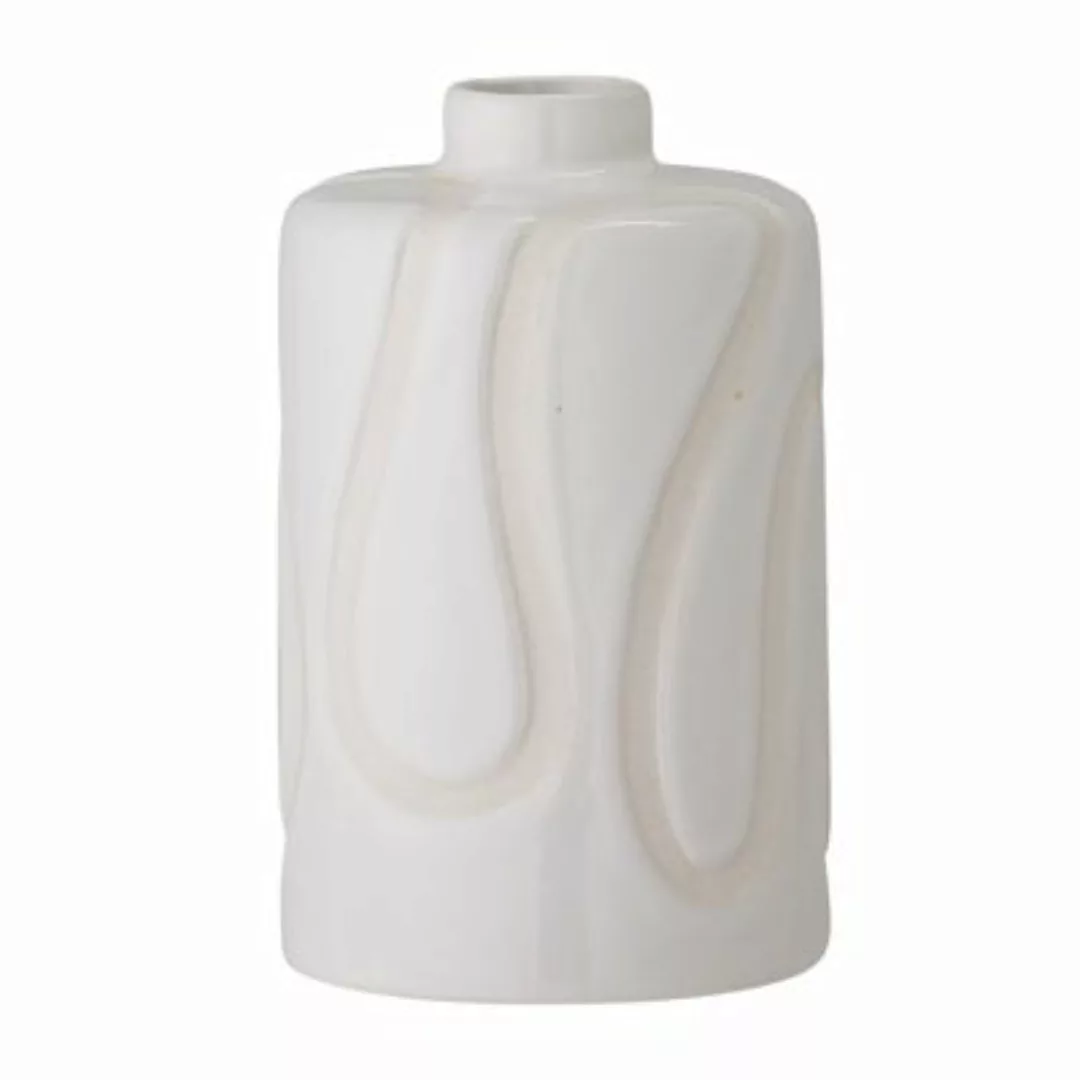 Bloomingville Vase Blumen Elice Keramik modern Skandi weiß günstig online kaufen